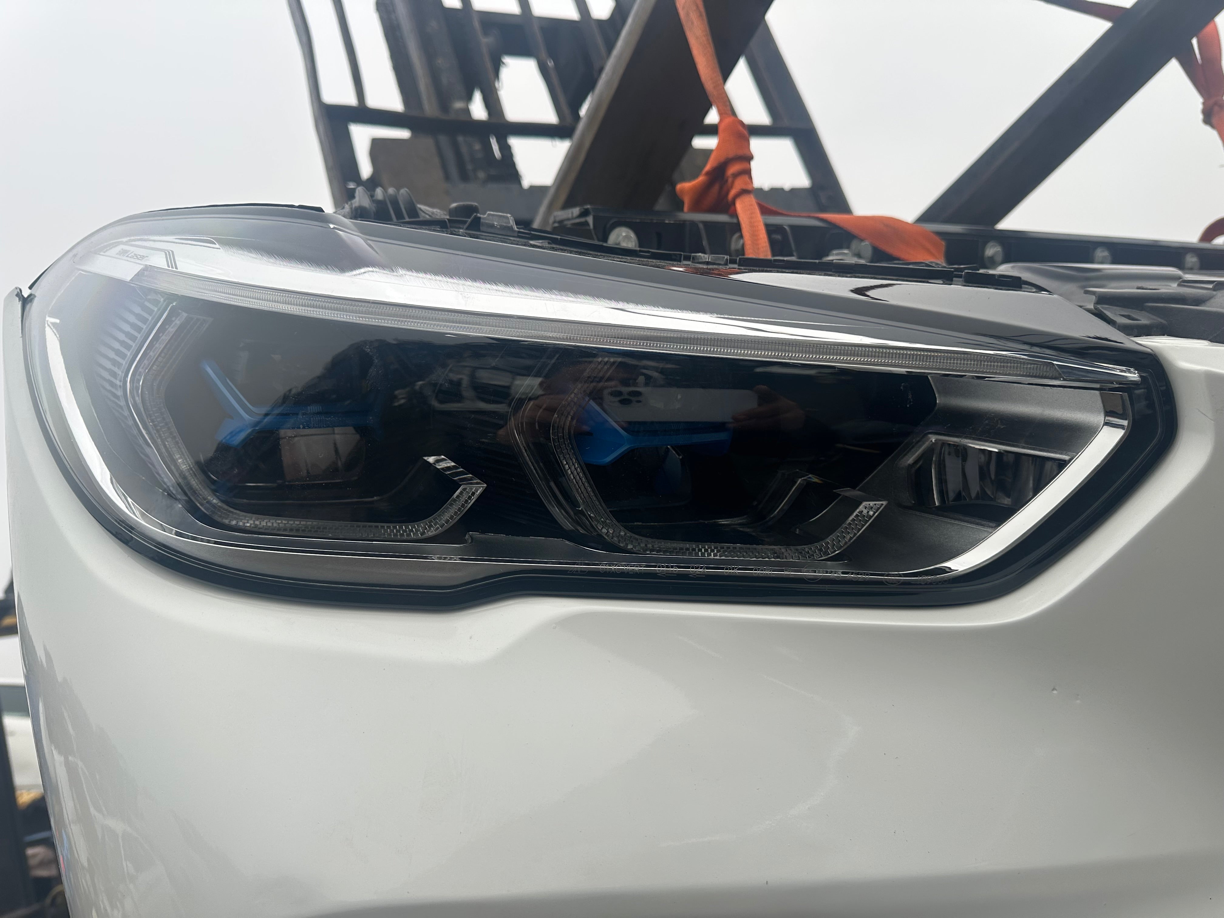 BMW X5 G05 M Sport 2019-2023 Complete Nose Cut with Laser Headlights, Complete Bumper, Slam Panel, and Rad Pack