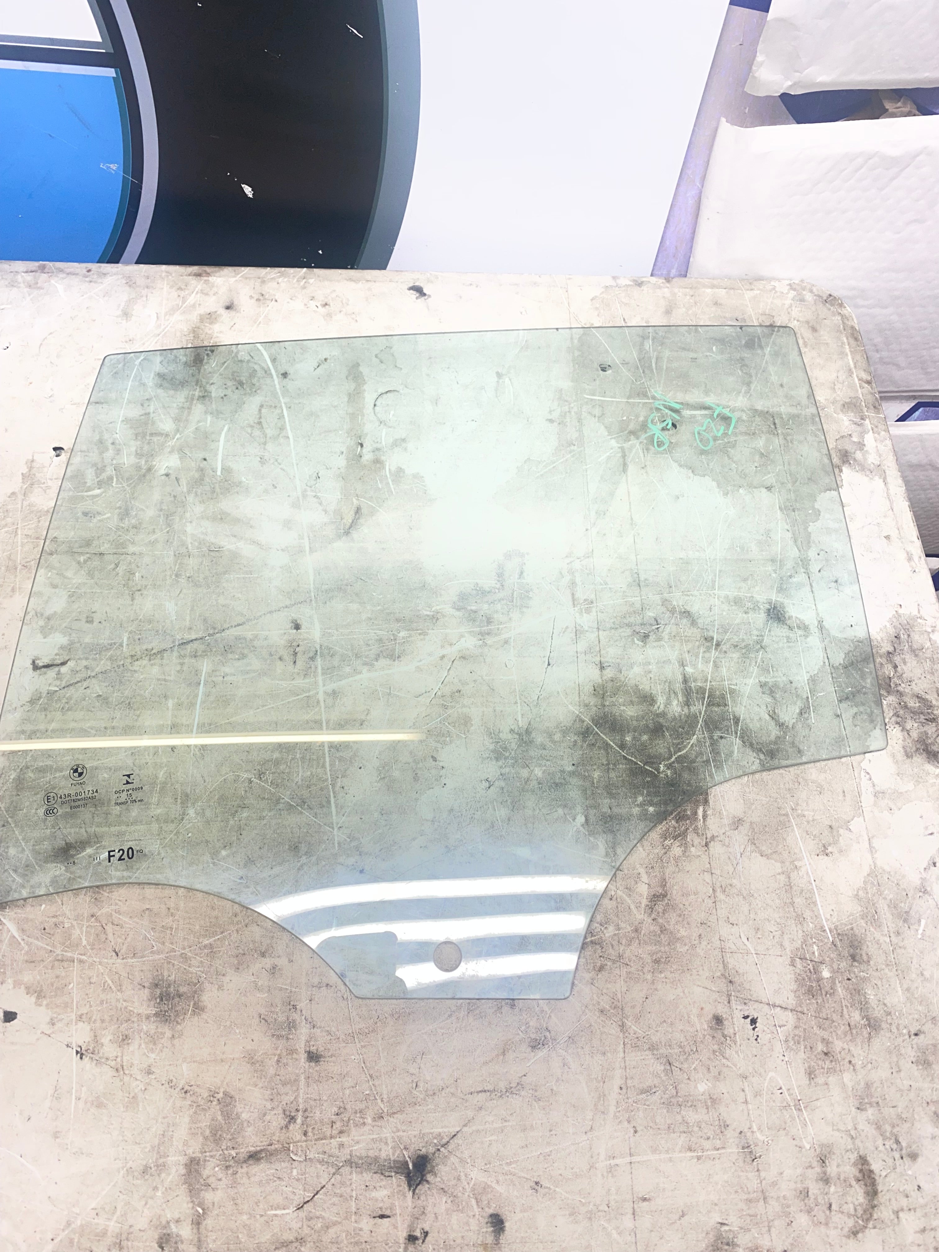 BMW 1 Series F20 Rear Passenger Side Window Glass – 2011–2019