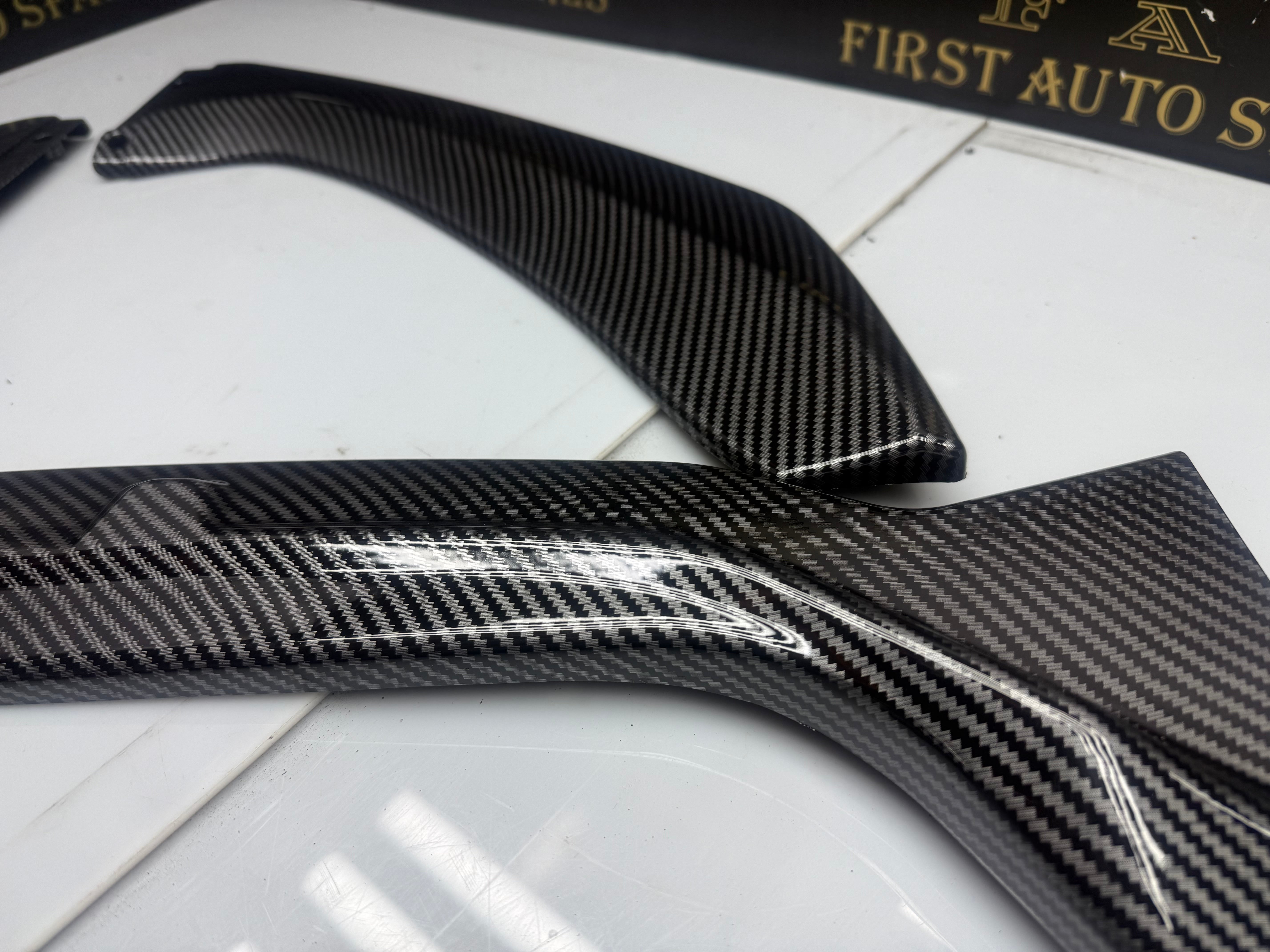 BMW 1 Series F20 Front Bumper Carbon Spoiler Lip – 2011–2019