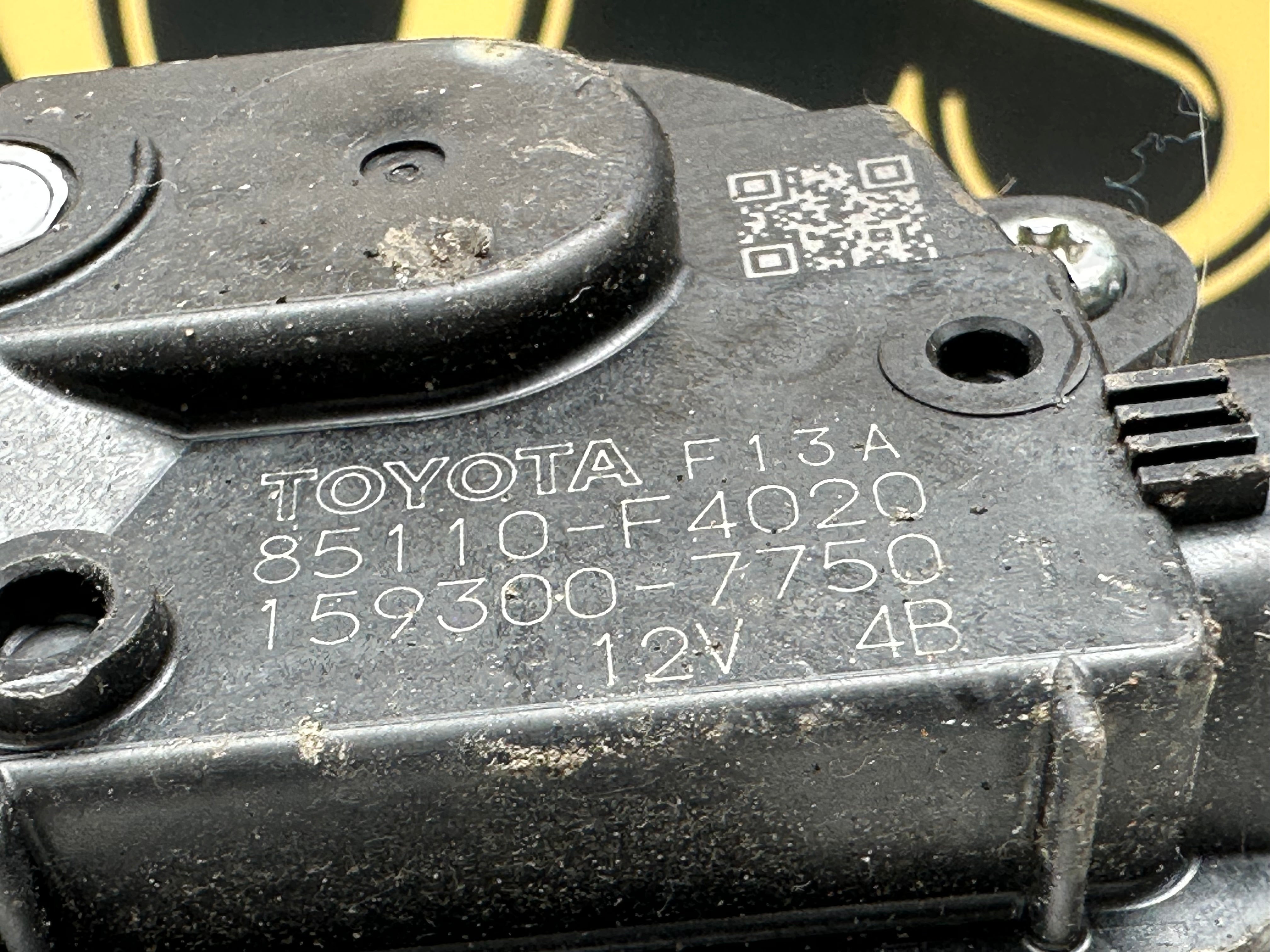 Toyota C-HR 2016-2023 Wiper Motor & Linkage (85110-F4020) (159300-7750)