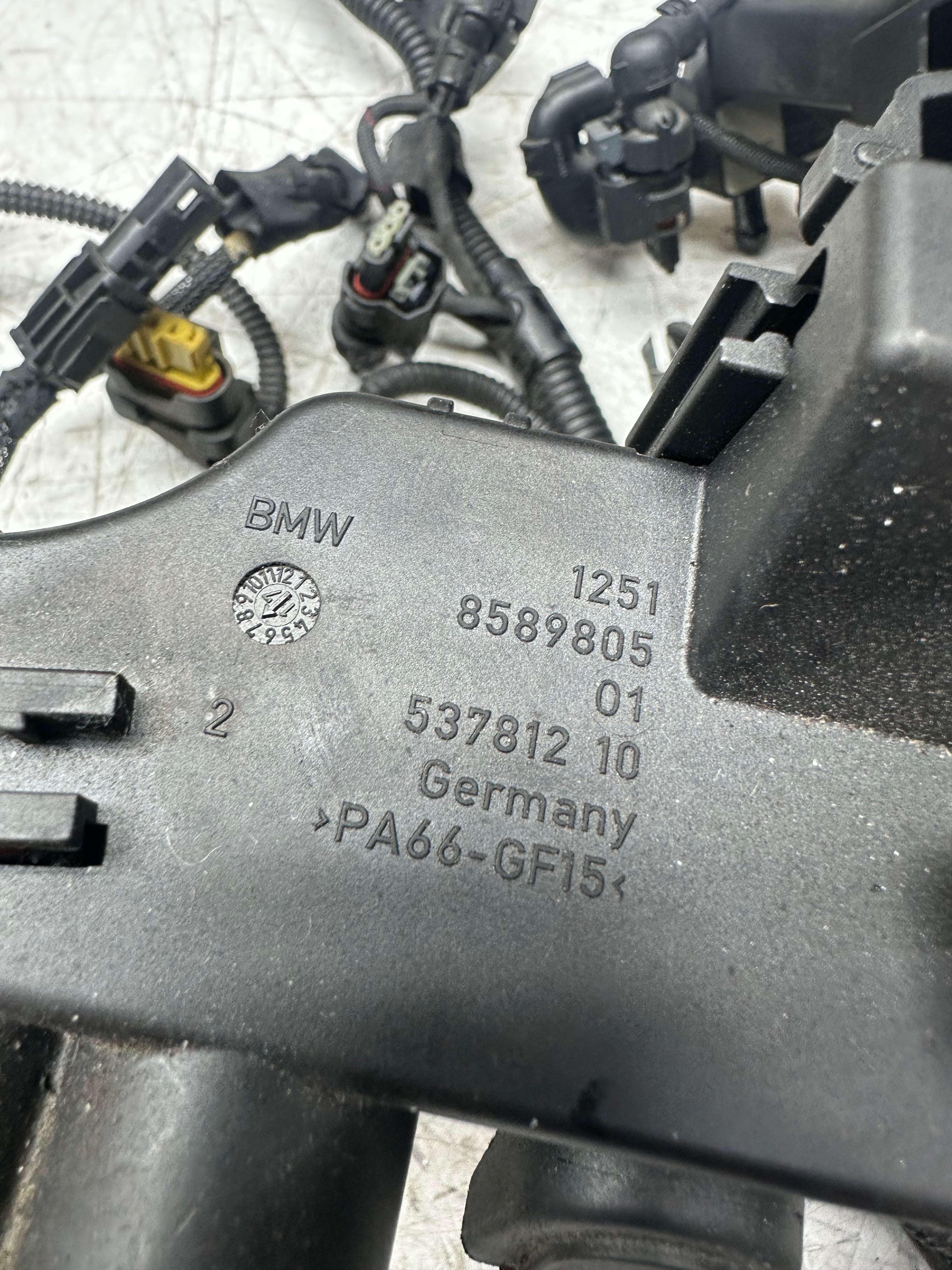 BMW 5 G30 G31 G38 2019 engine installation wiring loom 859163507
