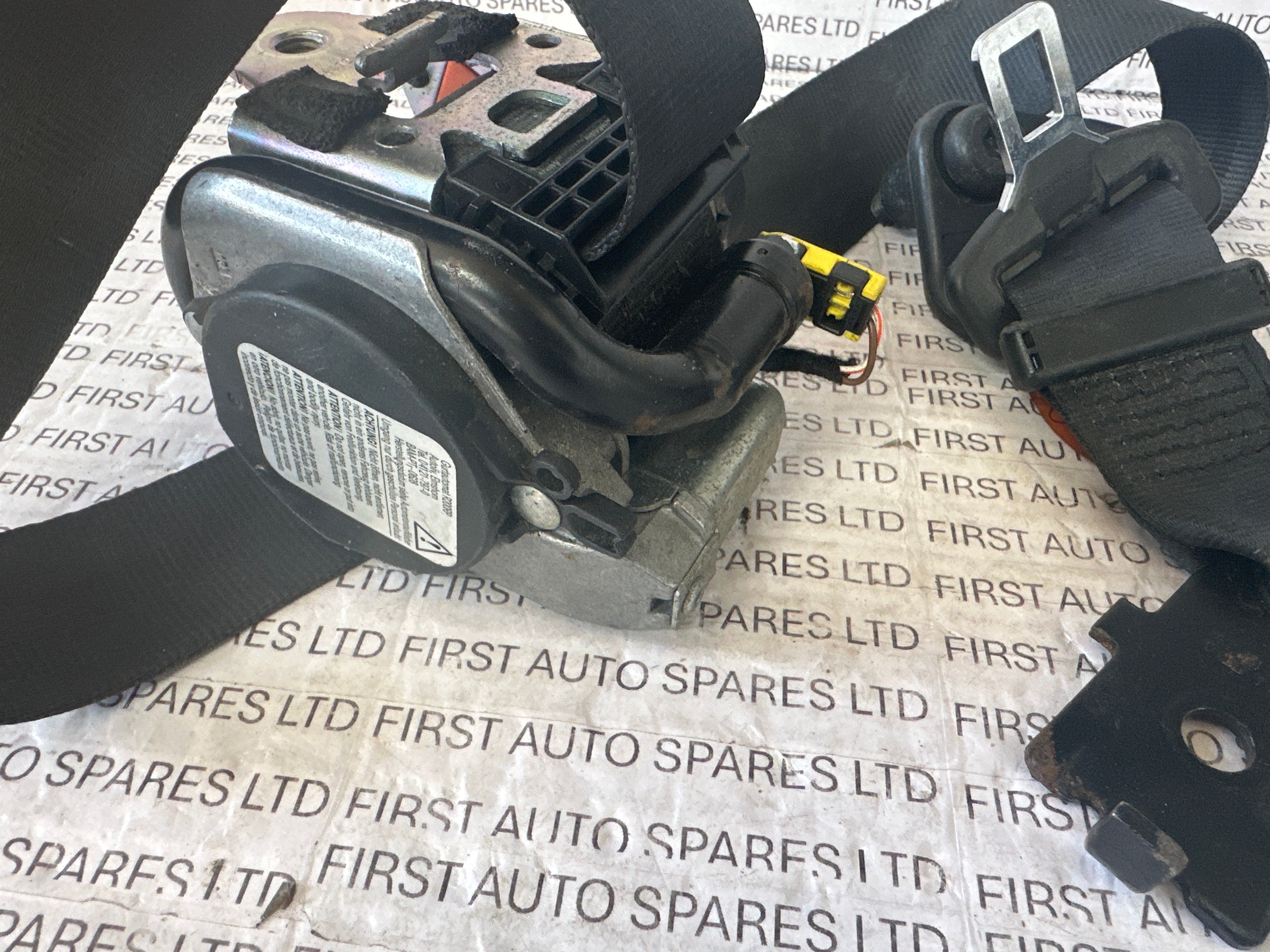 Ford Focus 2012-2015 Front Left Seat Belt (Part No: 6178432 A 14 4 5)