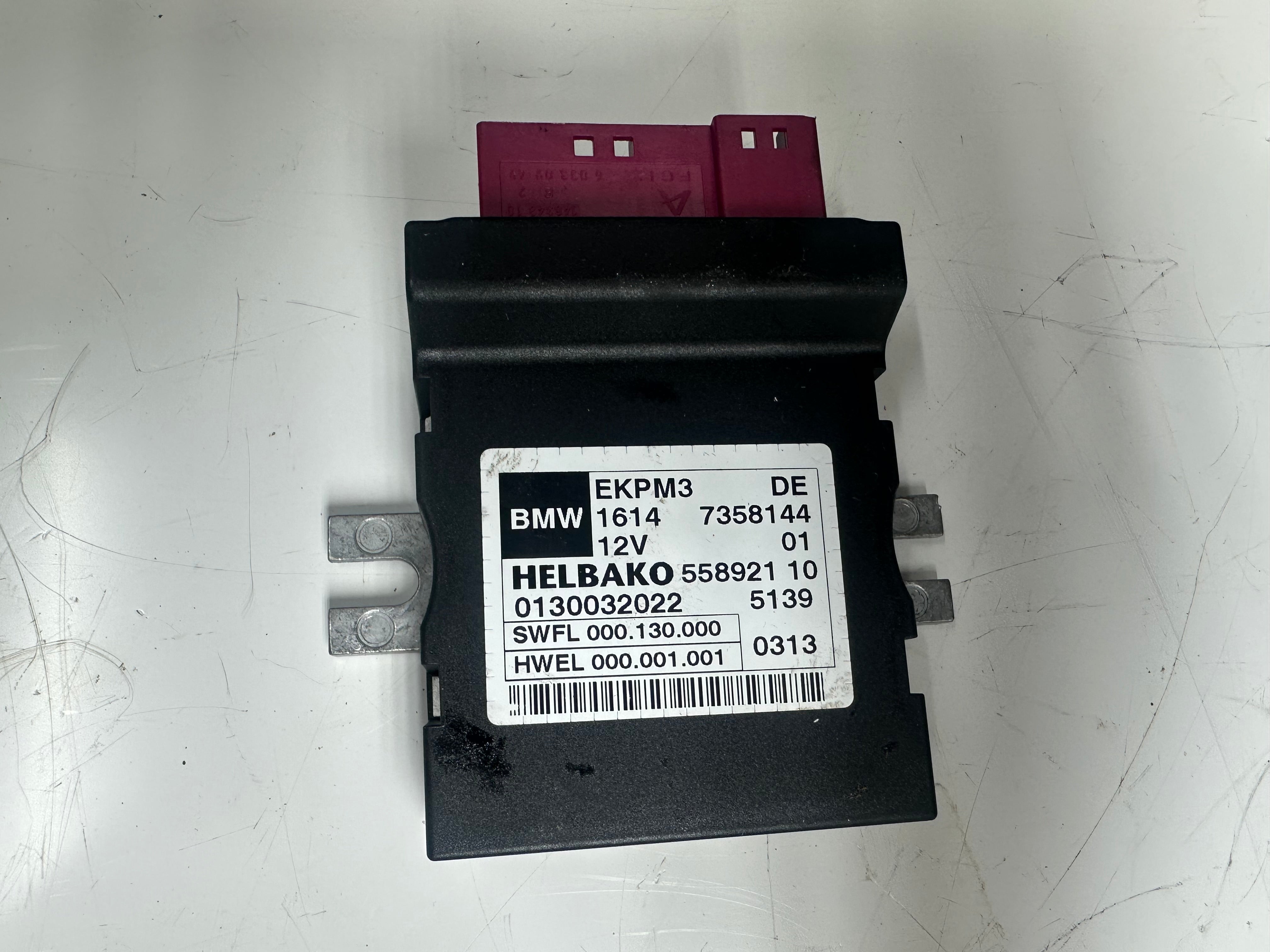 BMW F Series Computer / Fuel Pump Control Unit (1614 7358144)