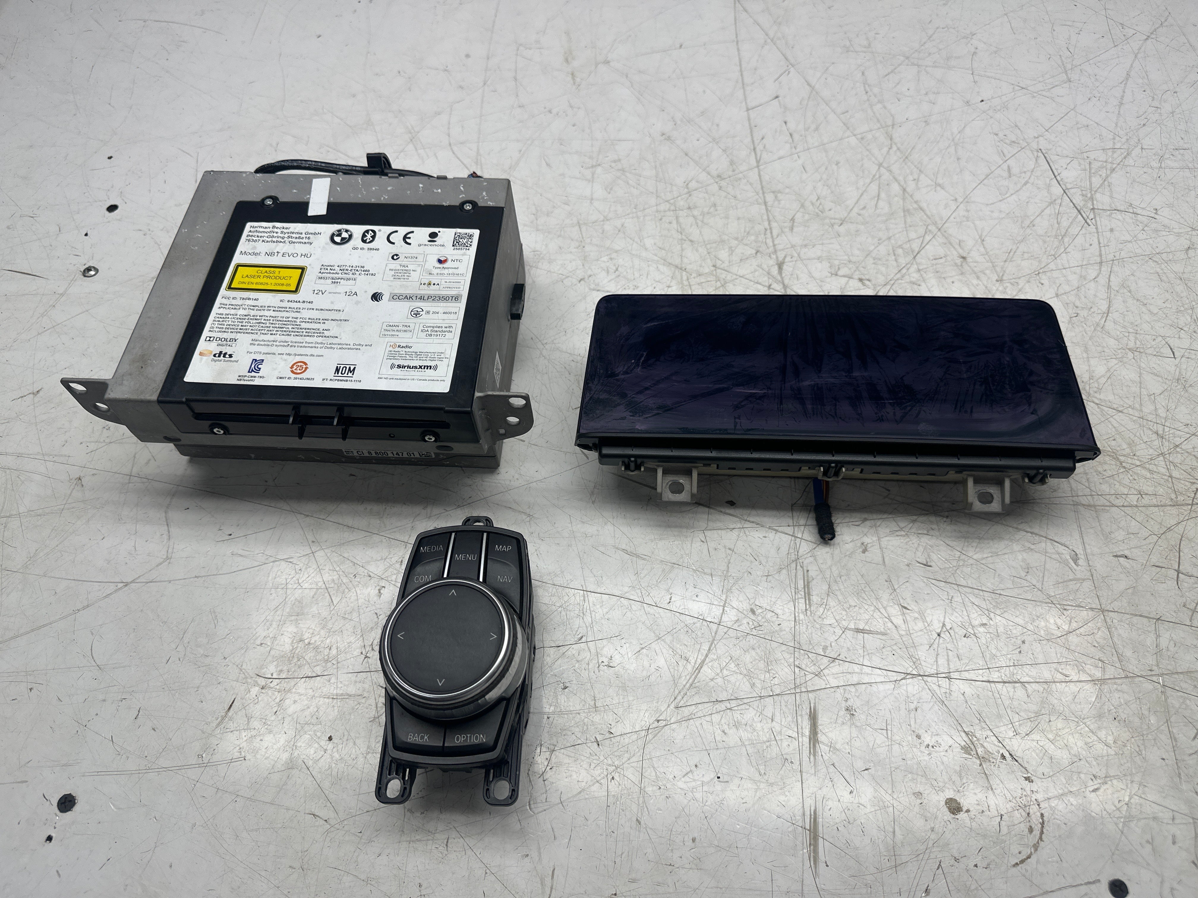 BMW 3 4 Series F30 F31 F32 F36 Complete NBT EVO HU System (8800147)