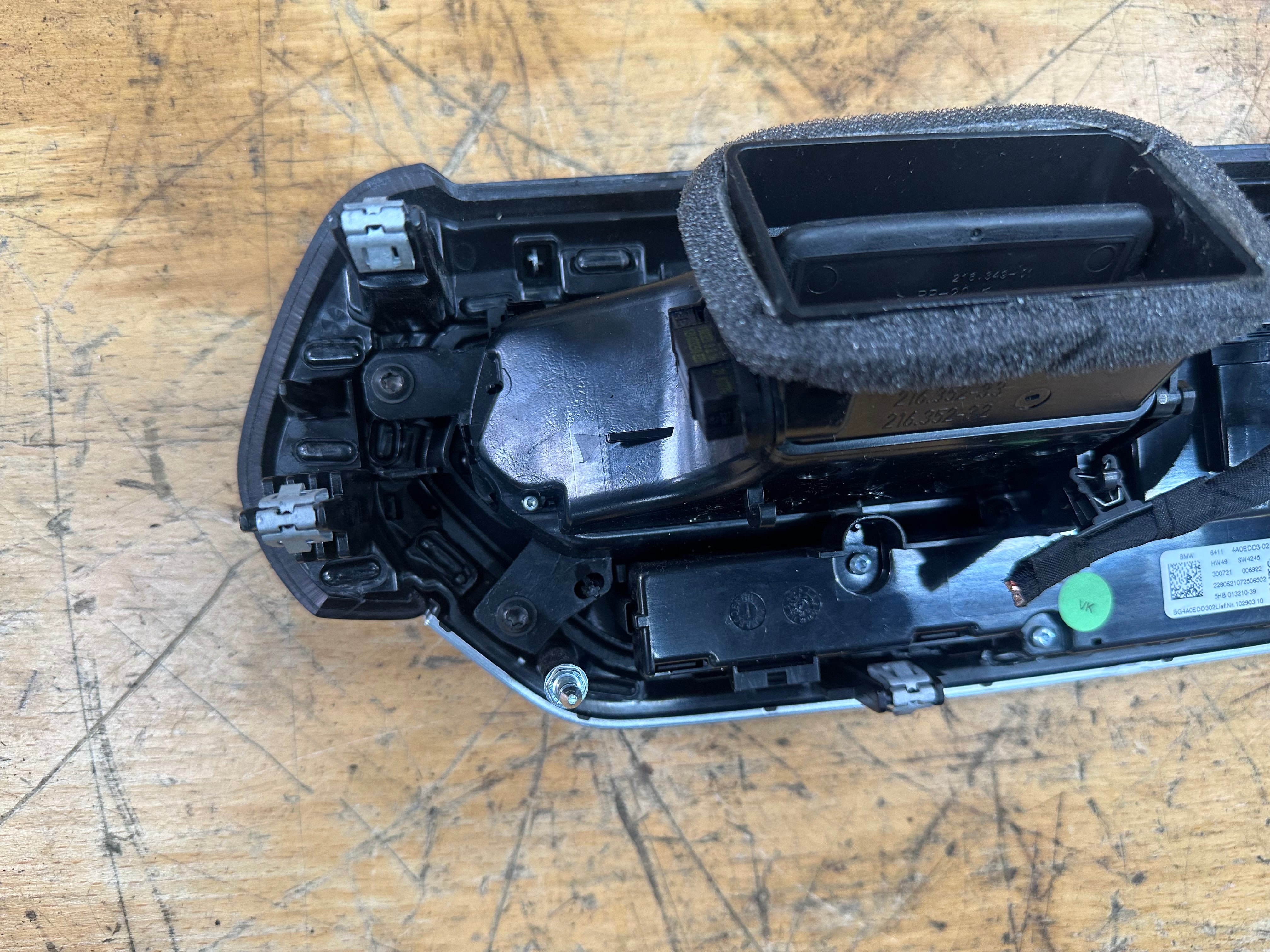 BMW X3M / X4 Series G01 G02 Air Vent Grill – AC Climate Control Panel (9855409)