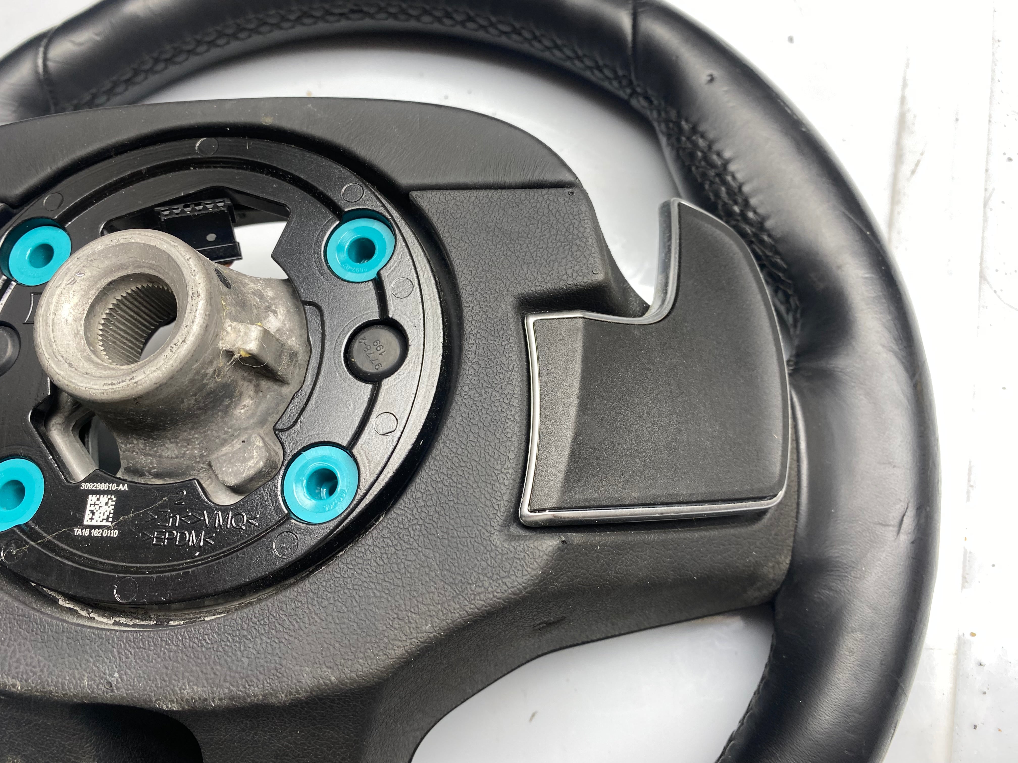 BMW 5 Series G30 G31 M Sport Black Leather Steering Wheel – 2017–2023 (6236433)