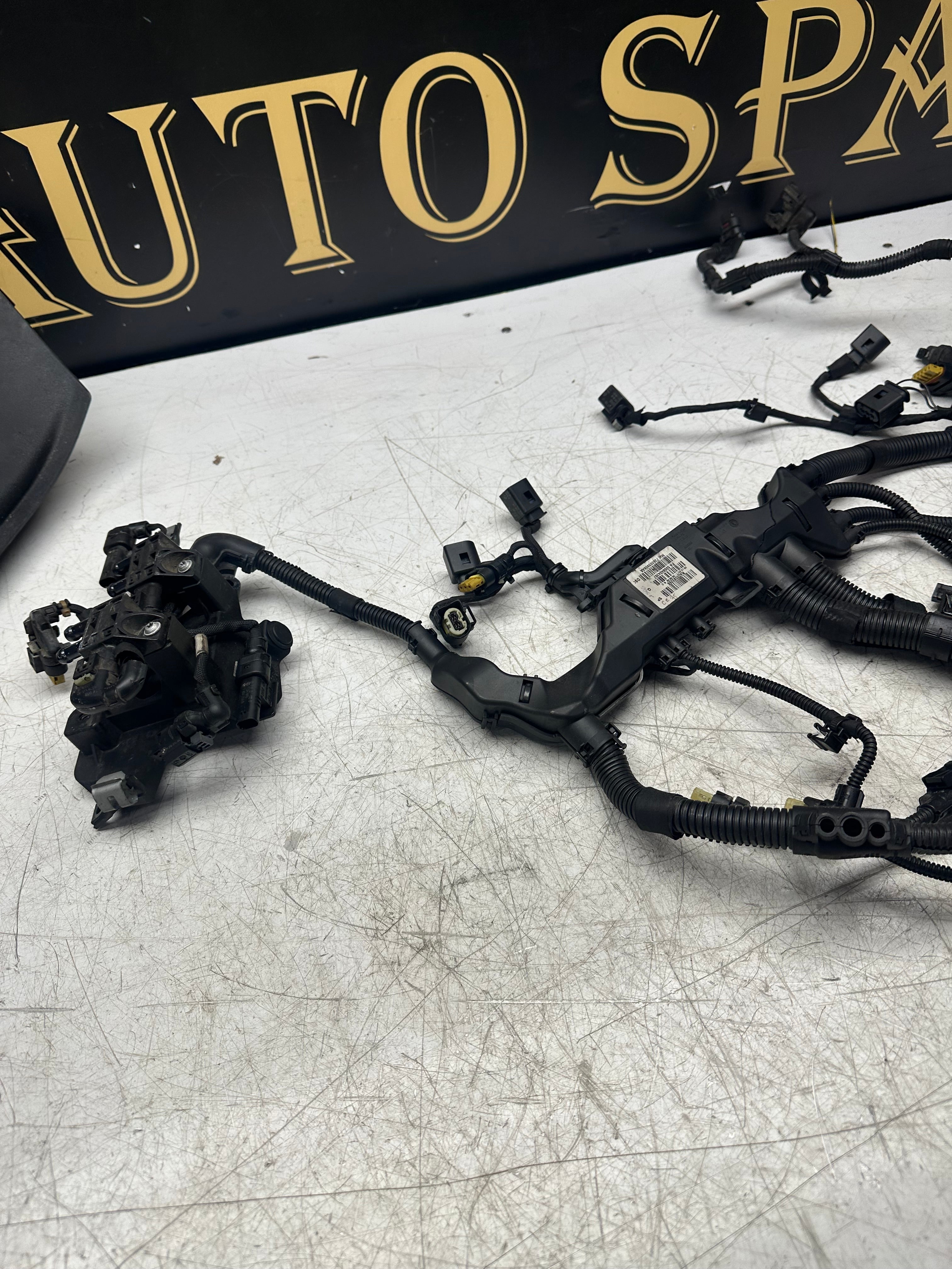 BMW 5 G30 G31 G38 2019 engine installation wiring loom 859163507