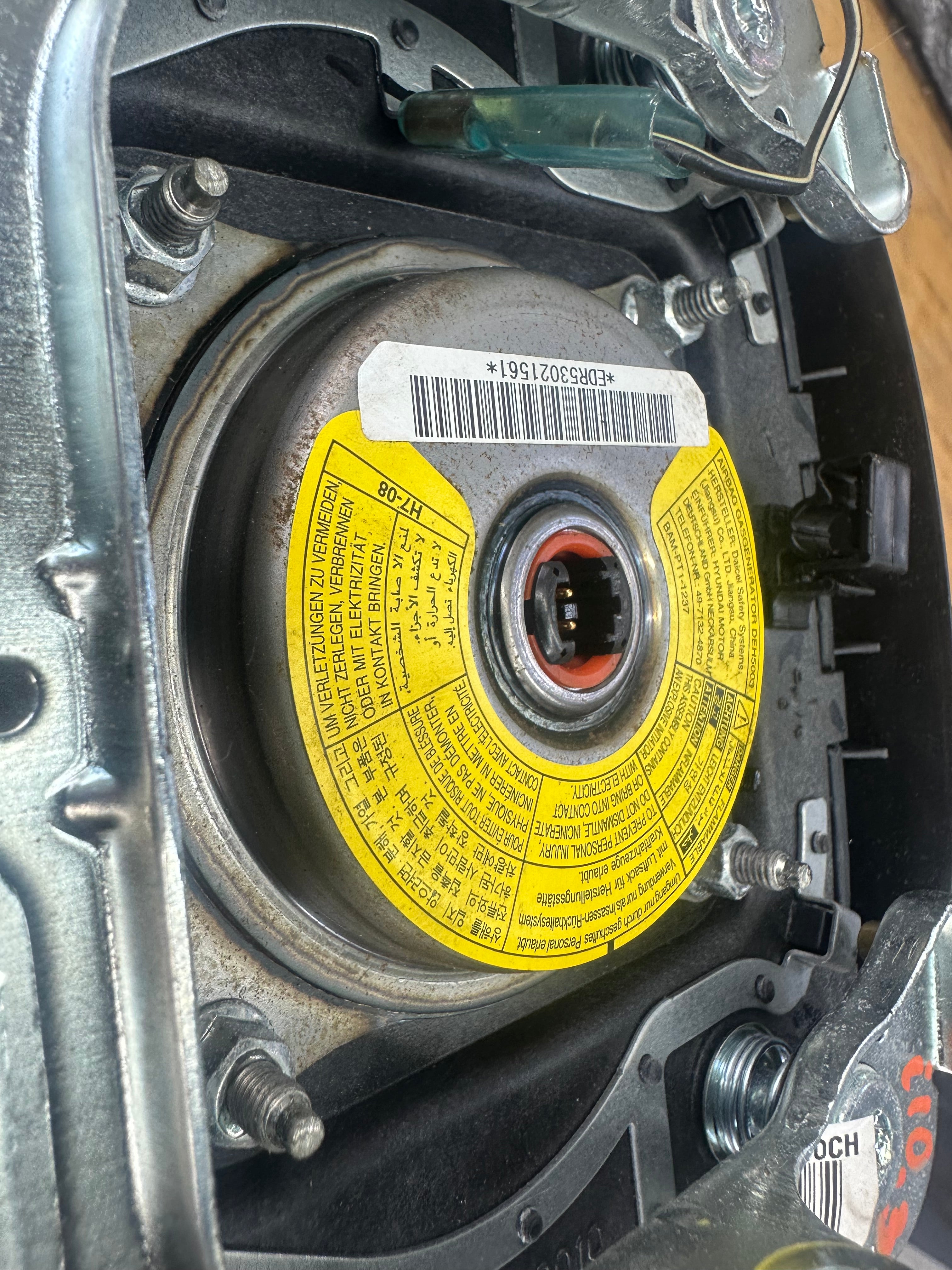 Hyundai i10 2013 Driver’s Steering Wheel Abag (0499-P1-000002) (56900-0X000CH)