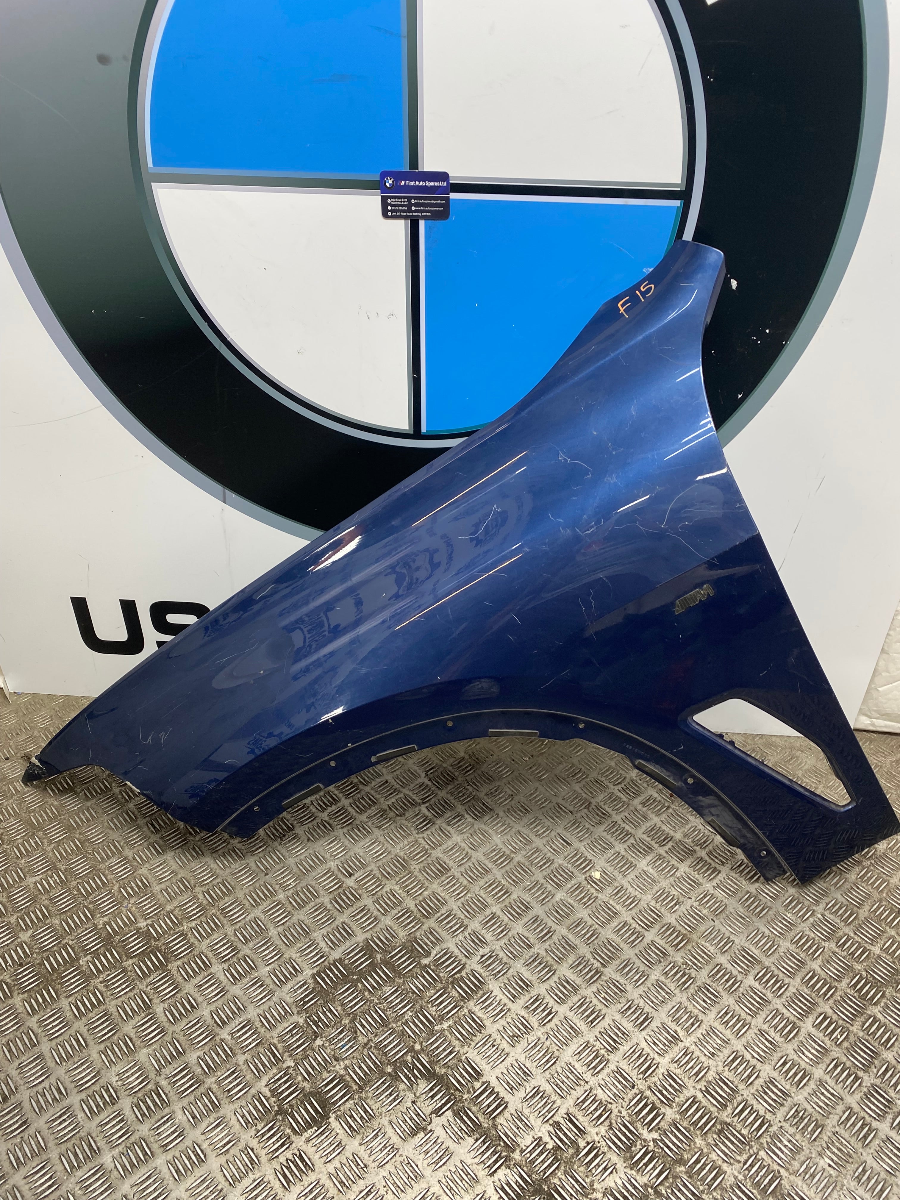 BMW X5 F15 Front Left Passenger Side Fender Wing – 2013–2018