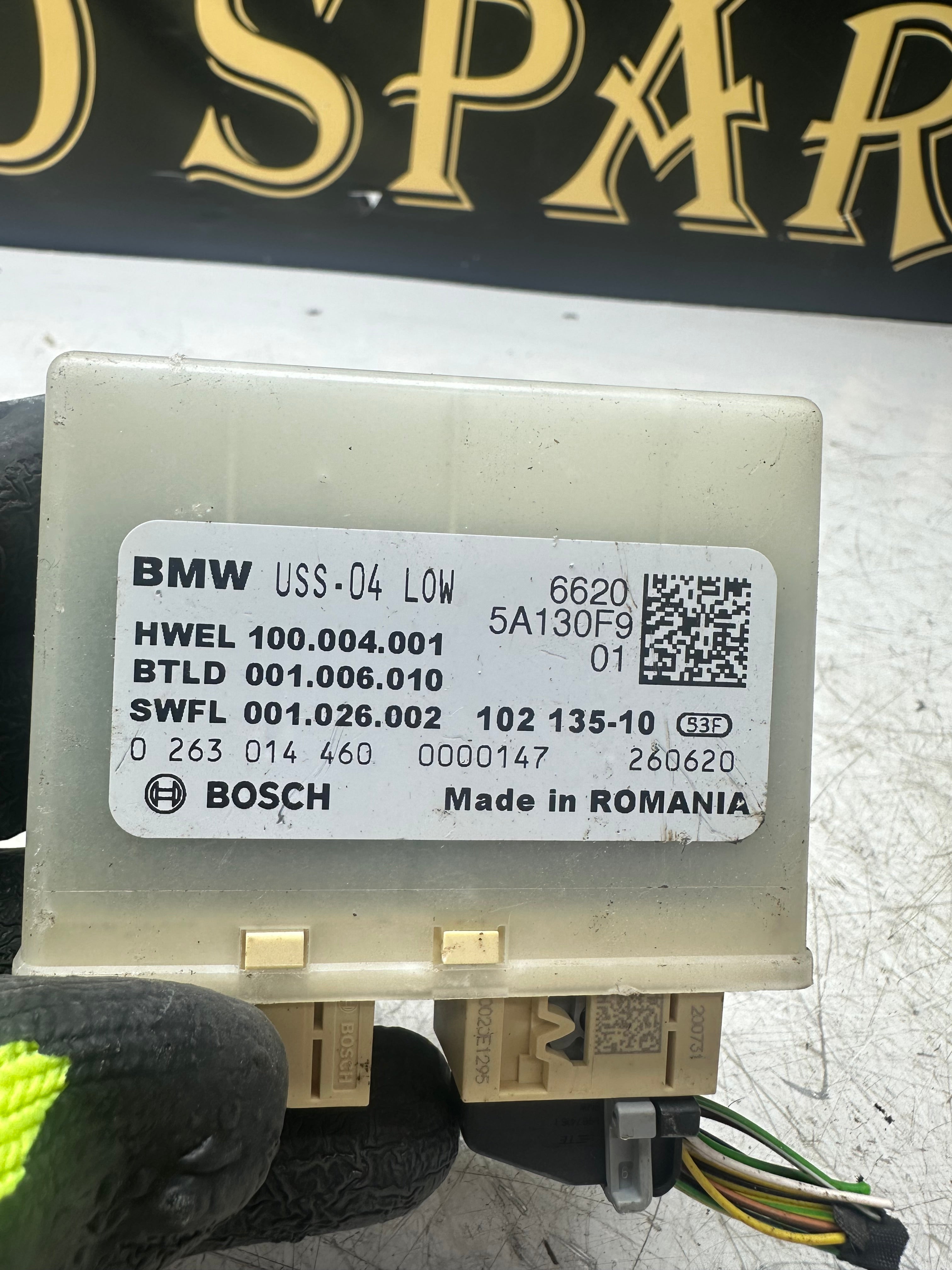 BMW 1 Series F40 Parking Assistance Control Module 5A130F9 – 2019–2024