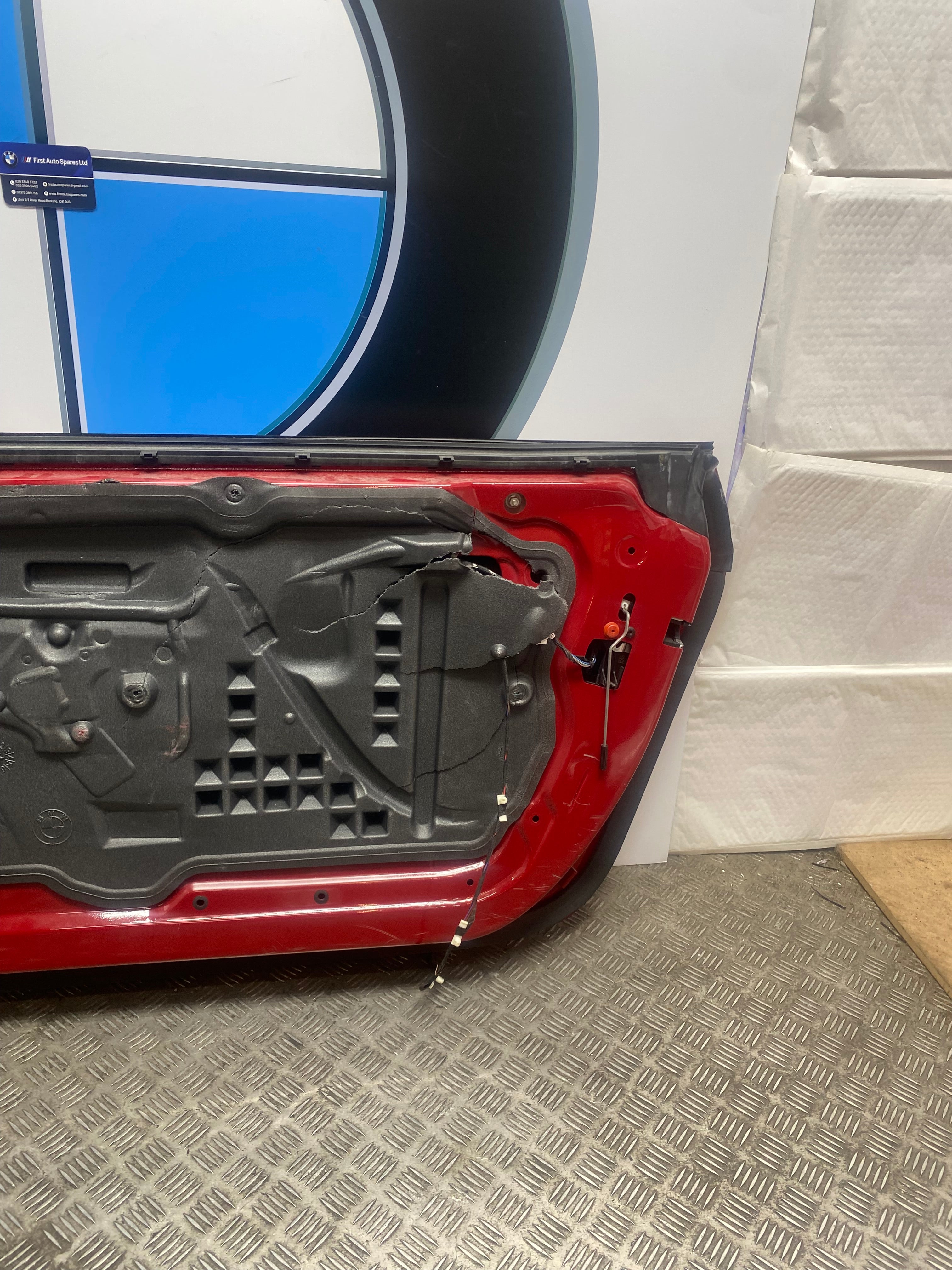 BMW 4 Series F32 Front Driver's Right Side Door
