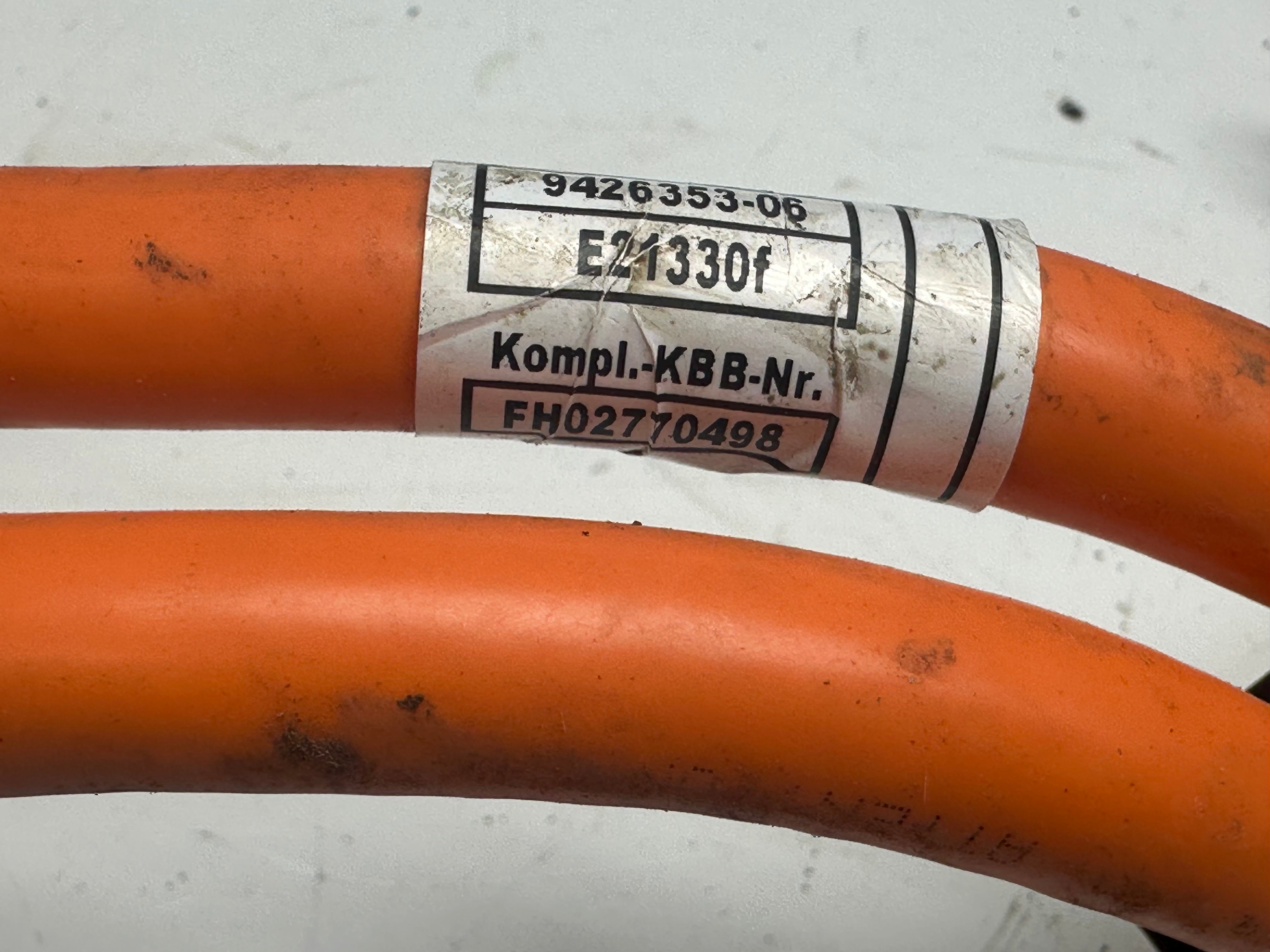 BMW 3 Series G20 G21 Battery Hybrid High Voltage Harness Cable Wiring Loom (764038505) (764038505/A)