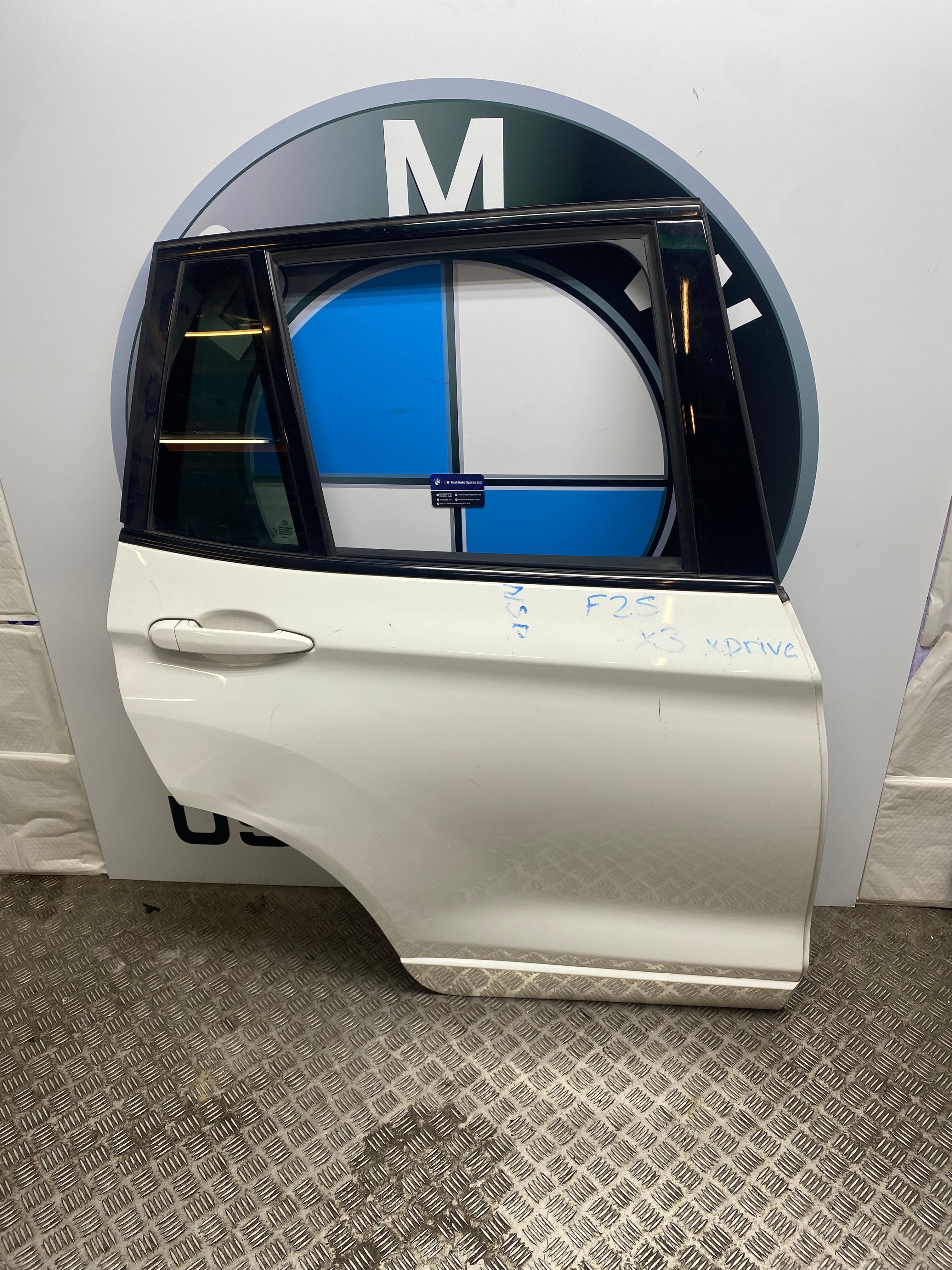 BMW X3 F25 xDrive Rear Driver Side Door – 2010–2017