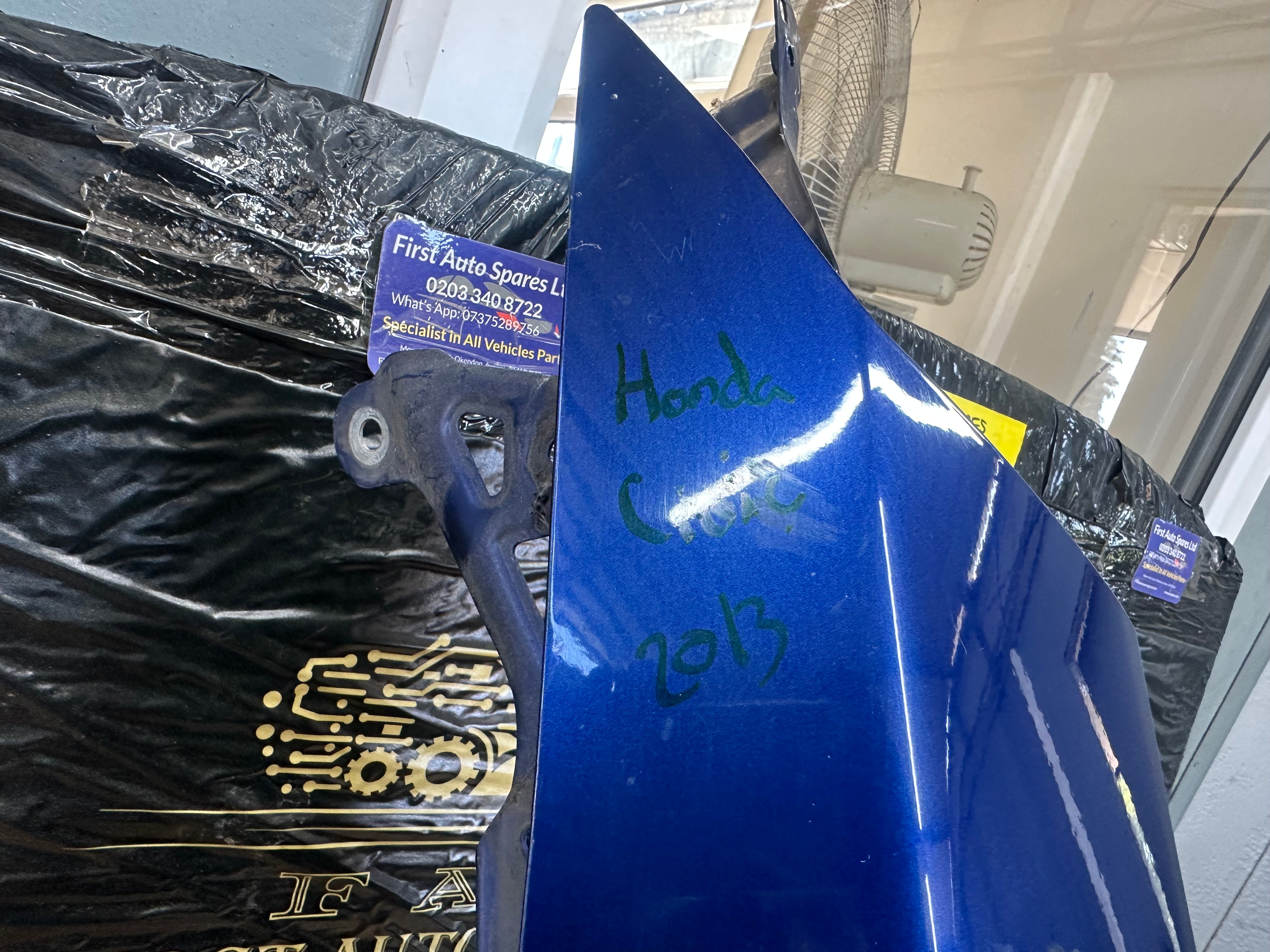 Honda Civic 2013 Right O/S/F Wing Fender