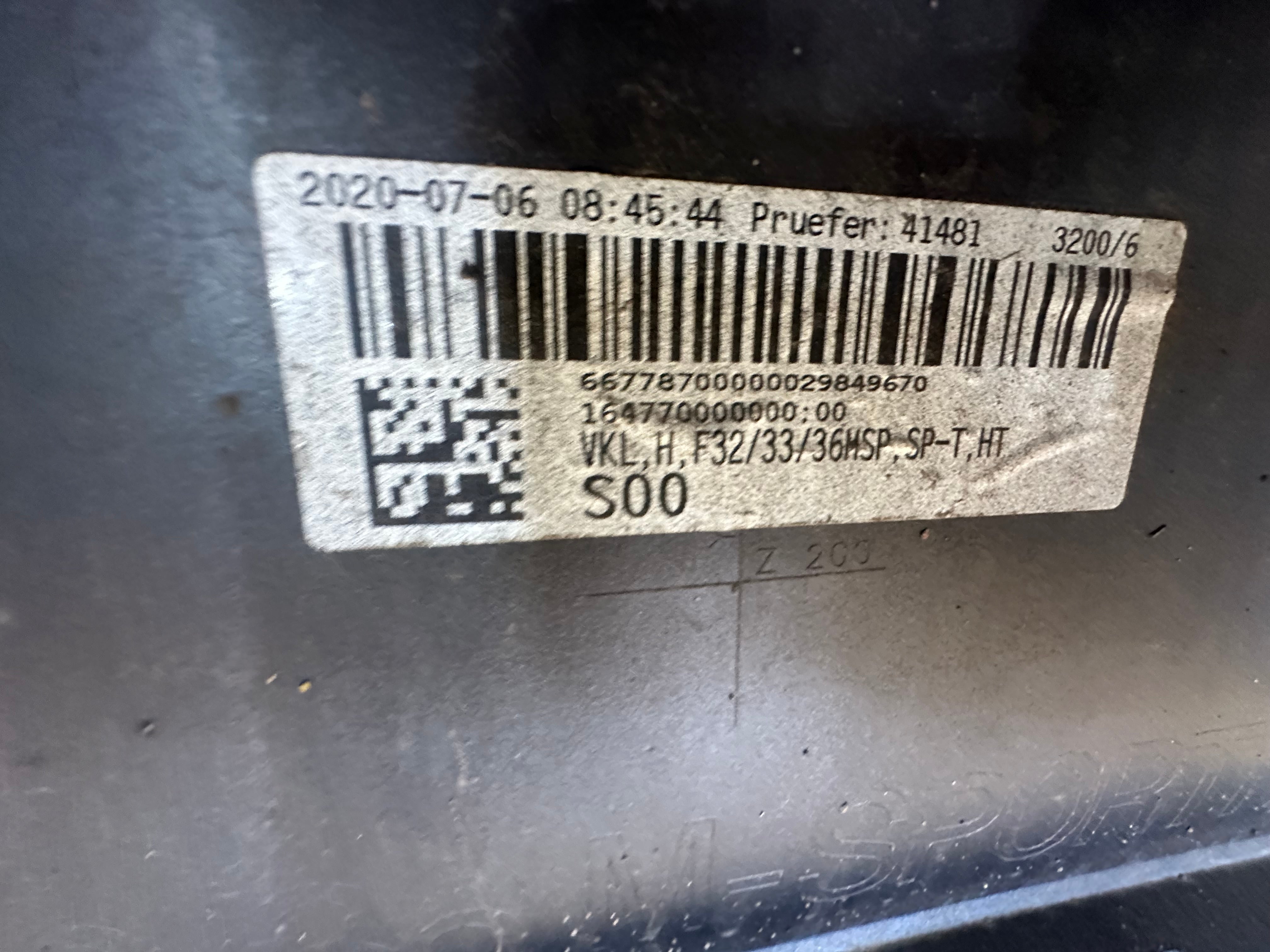 BMW 4 Series F32 / F33 / F36 M Sport Rear Bumper