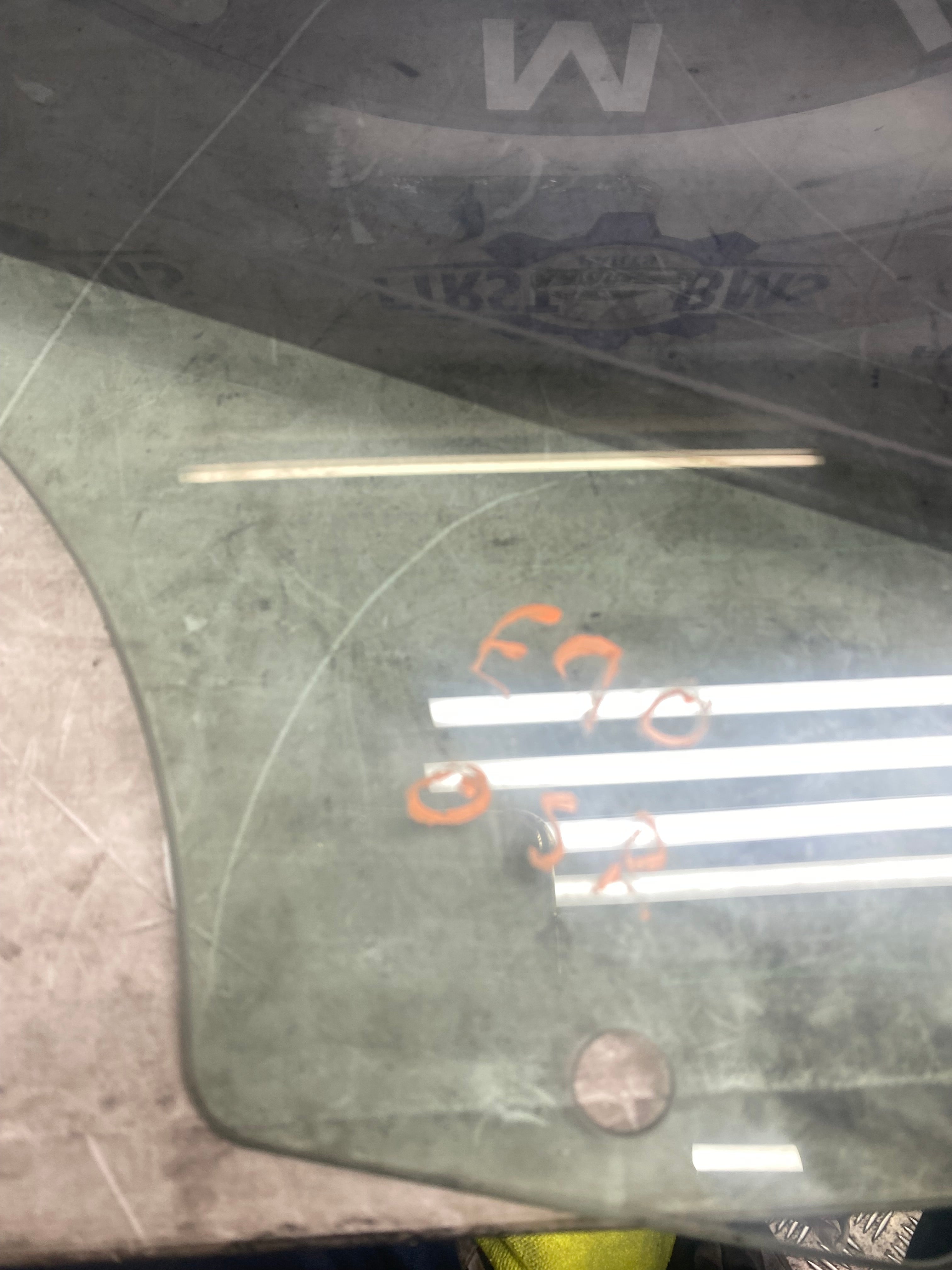 BMW E90 Rear Driver Side Window Glass