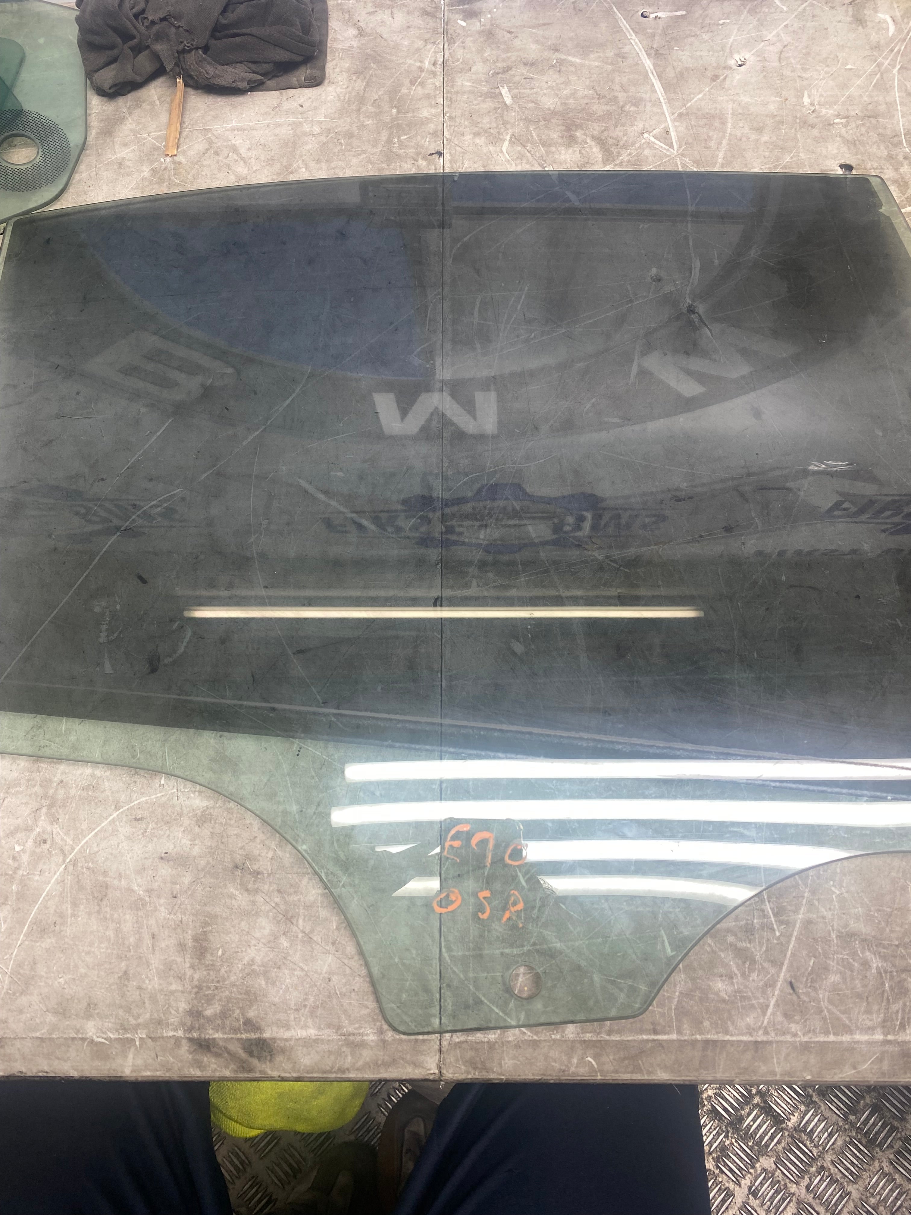 BMW E90 Rear Driver Side Window Glass