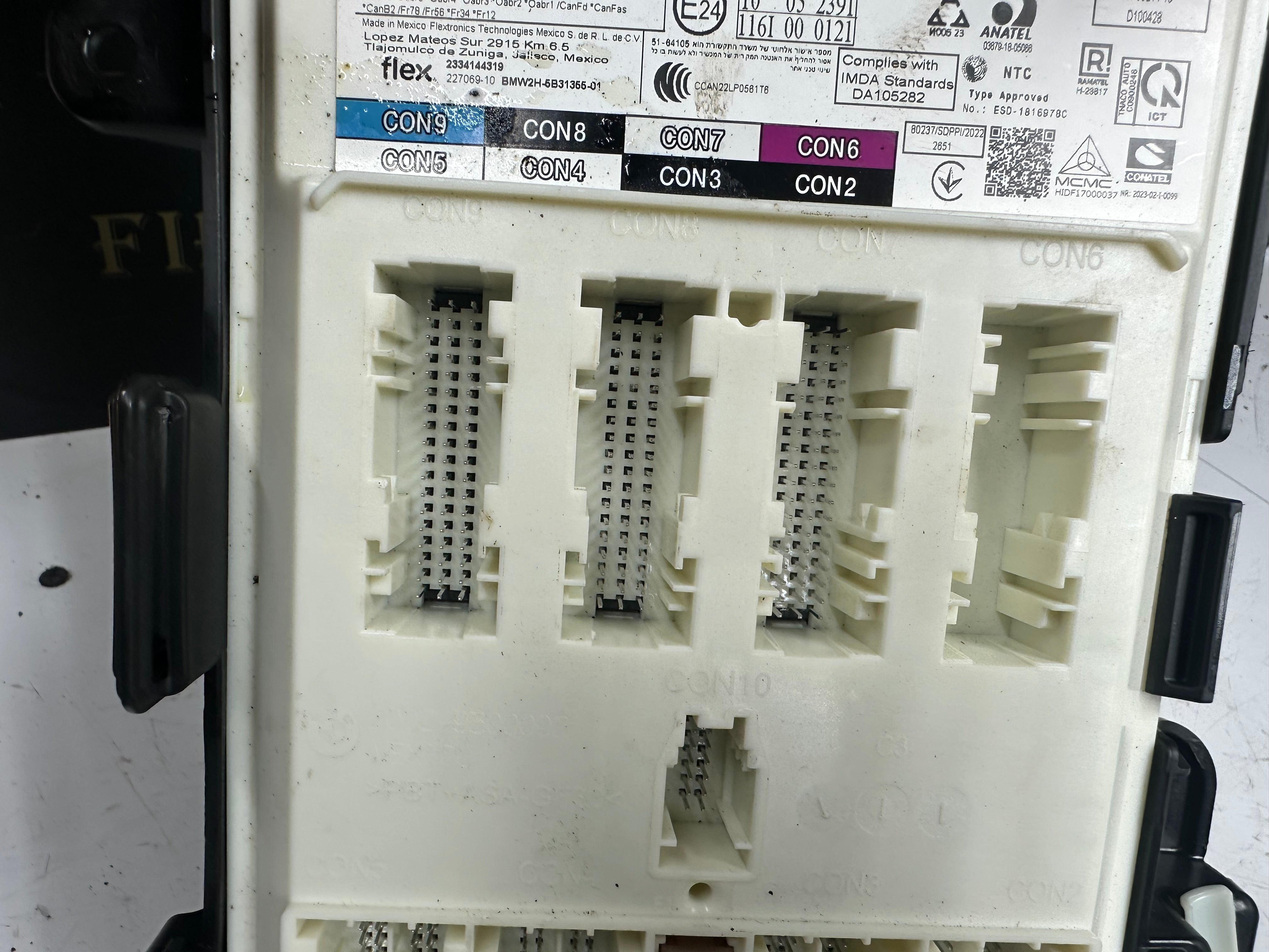 BMW 3 Series G20 G21 Body Domain Controller Control Unit Module (61.35-5B31355-01)