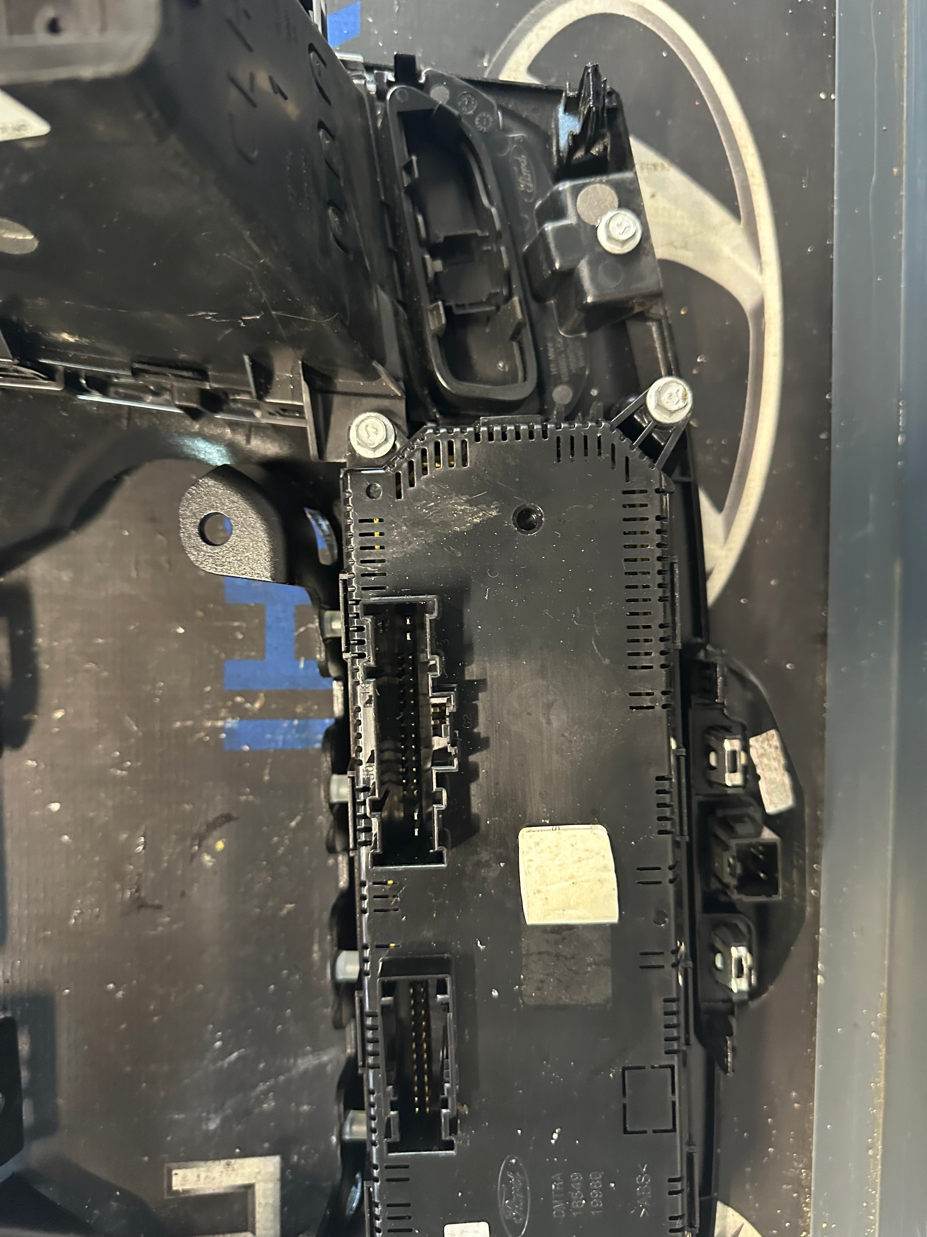 Ford Transit Custom 2022 Climate Control Switch Panel (JK2118835BBW)