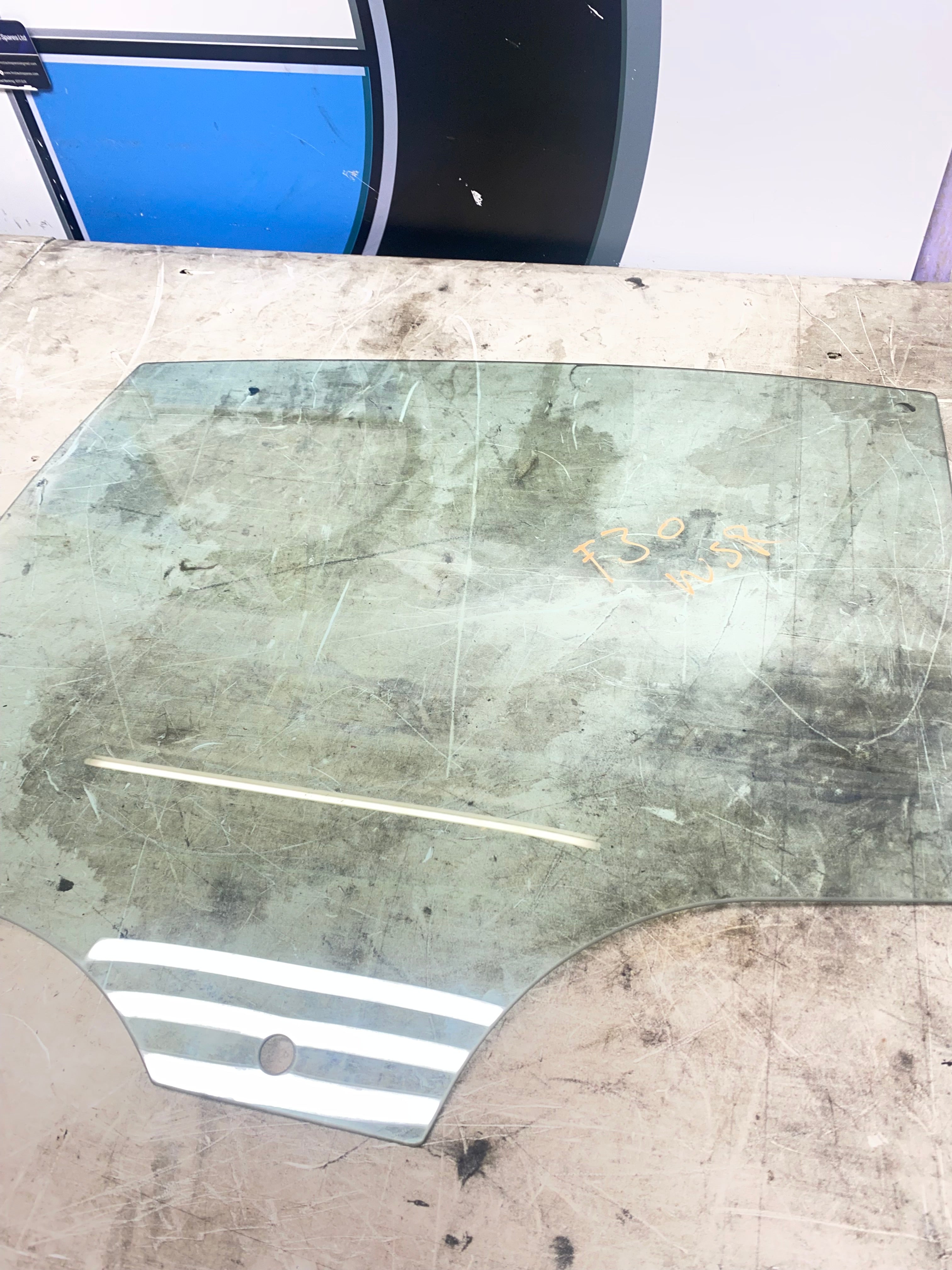 BMW 3 Series F30 Rear Passenger Side Window Glass – 2012–2019