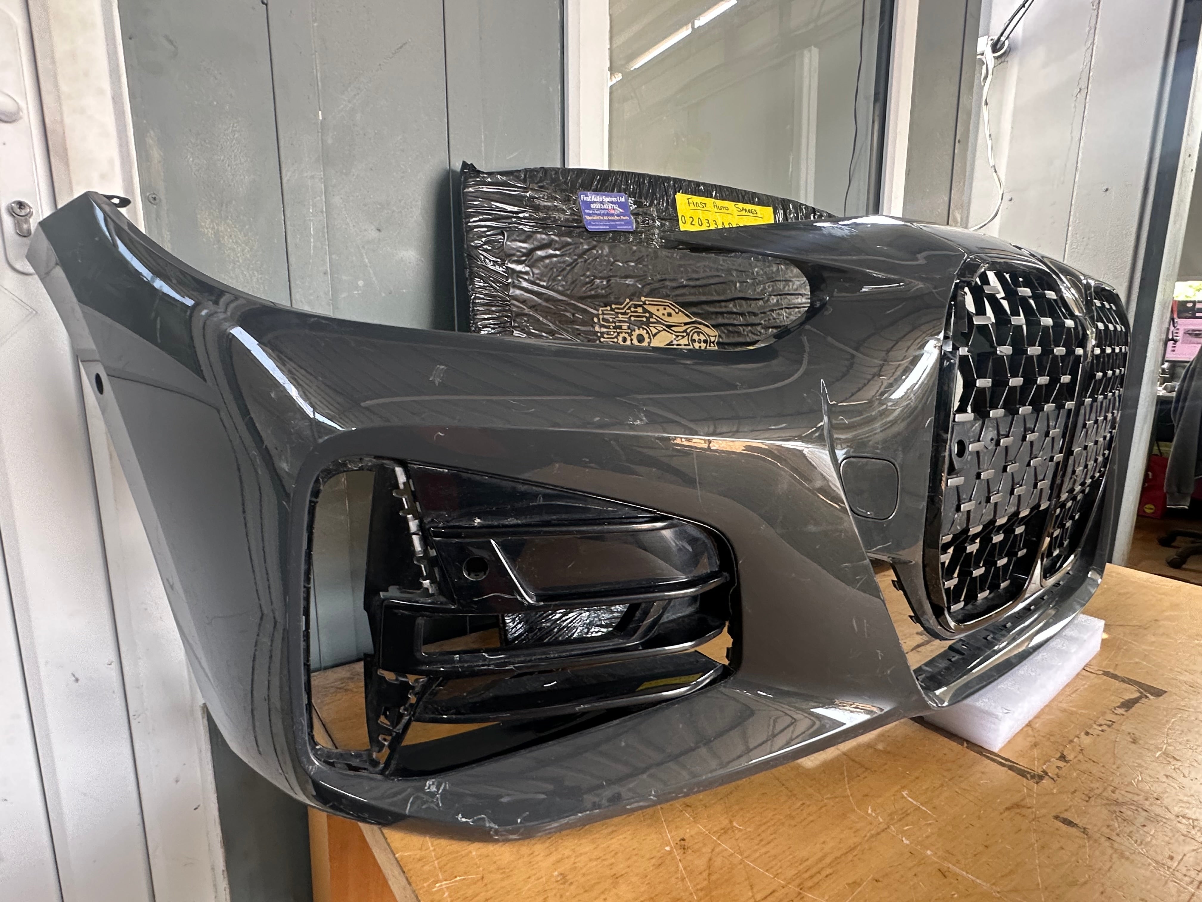 Bmw 4 Series G22 G23 Bumper 2021-Onwards with Grill