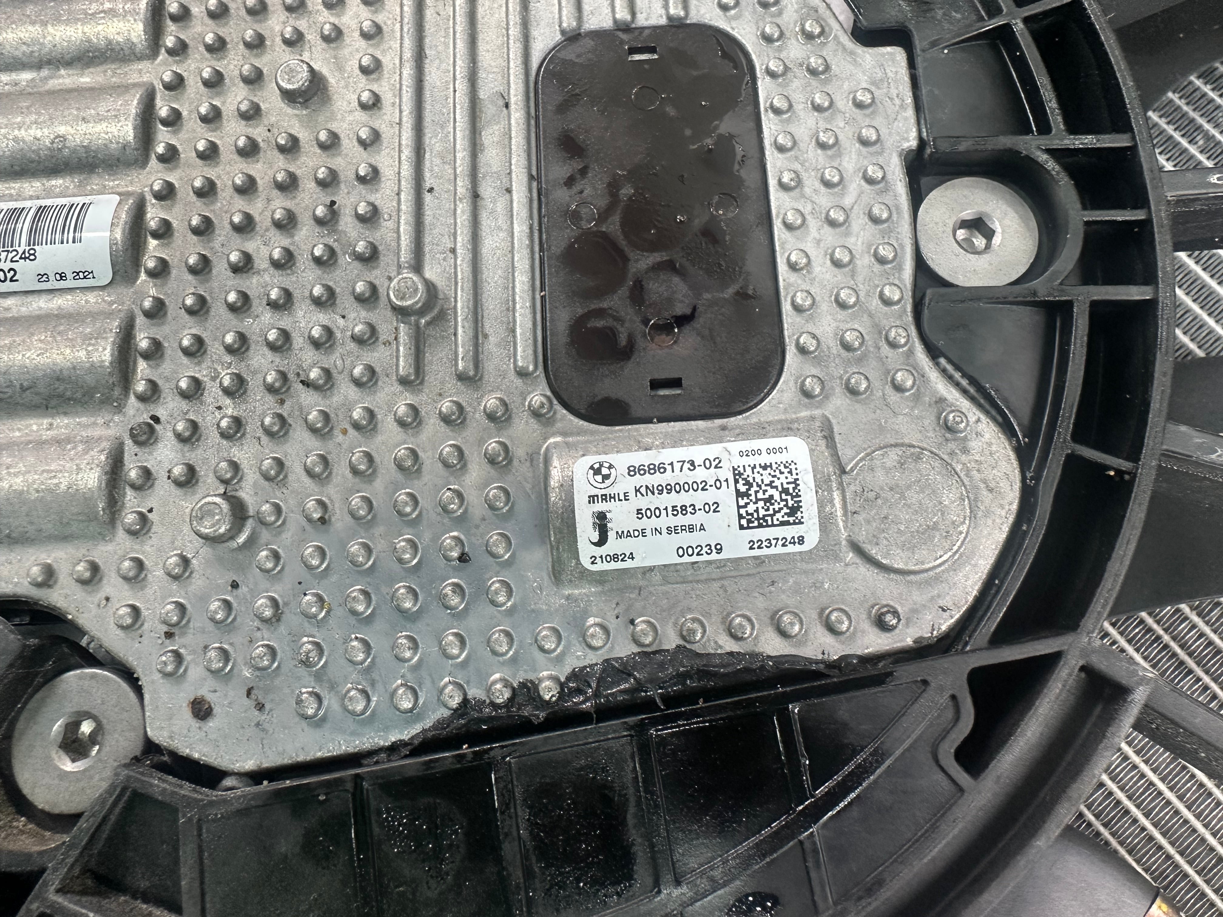 BMW X3 Series M Competition Radiator Pack Fan Housing (8665241-03) (8487639-02)