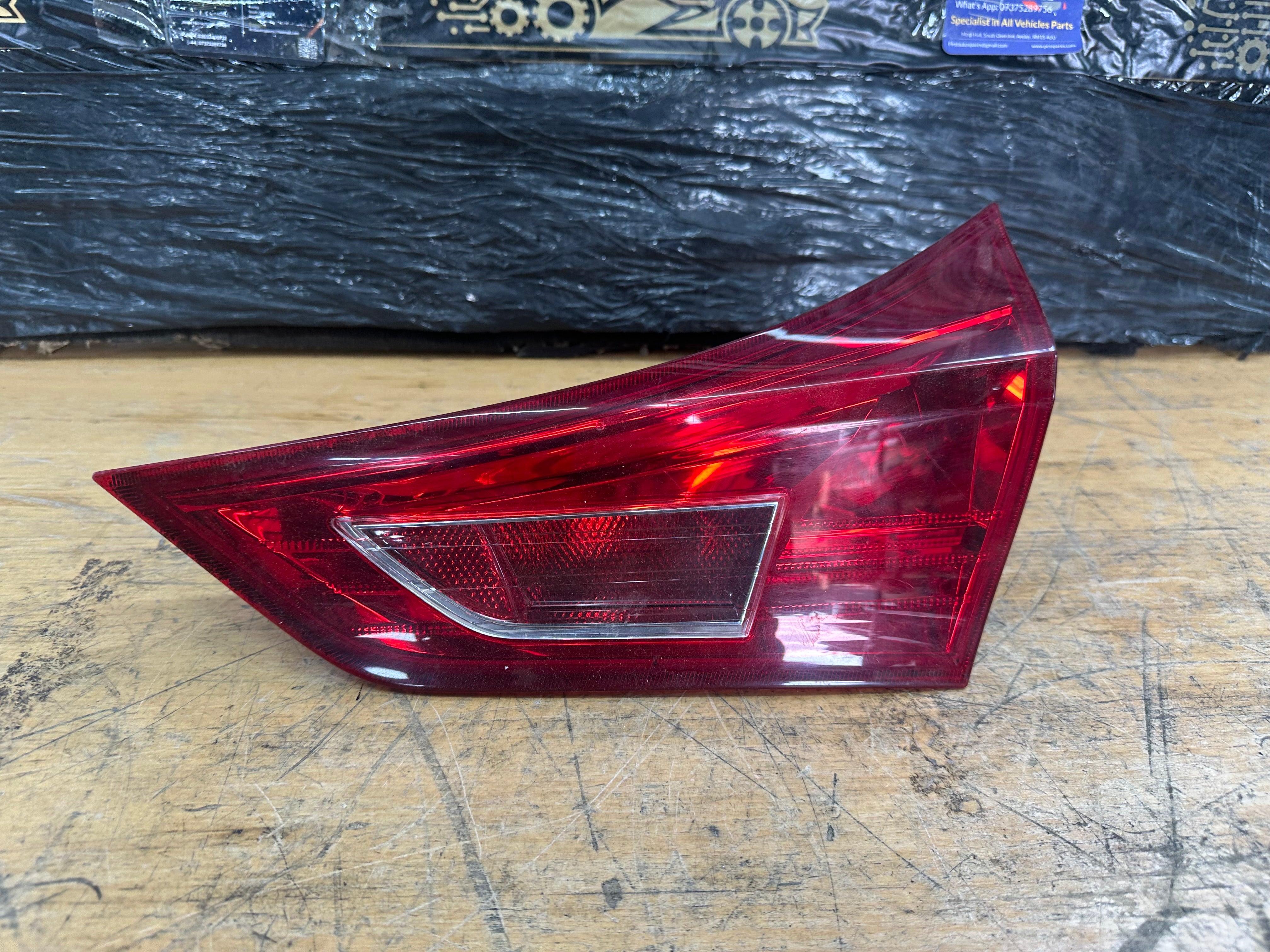 Toyota Auris E18 Hatchback 2012-2015 Driver’s Right Inner Rear Tail Light (02-260)