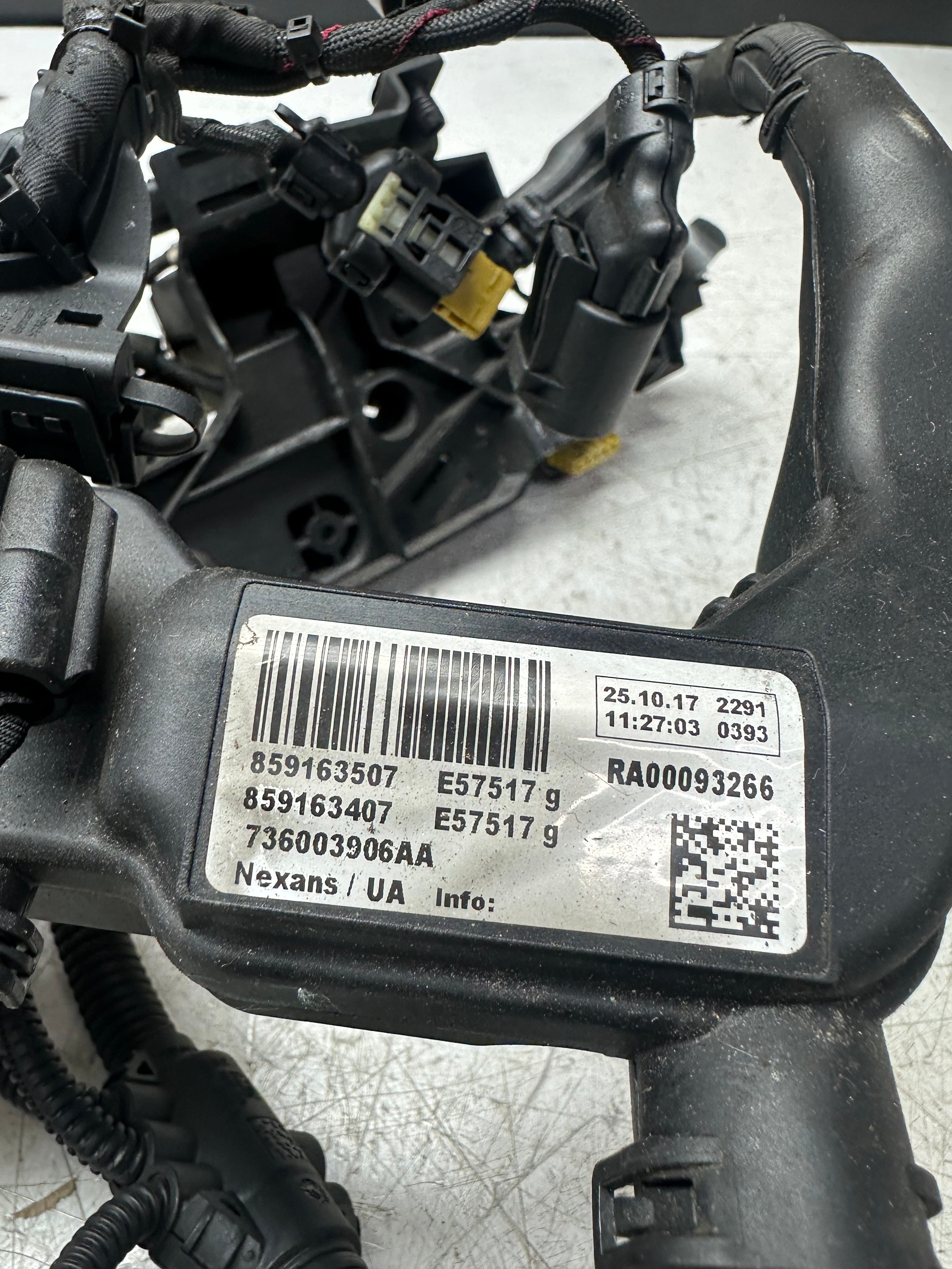 BMW 5 G30 G31 G38 2019 engine installation wiring loom 859163507