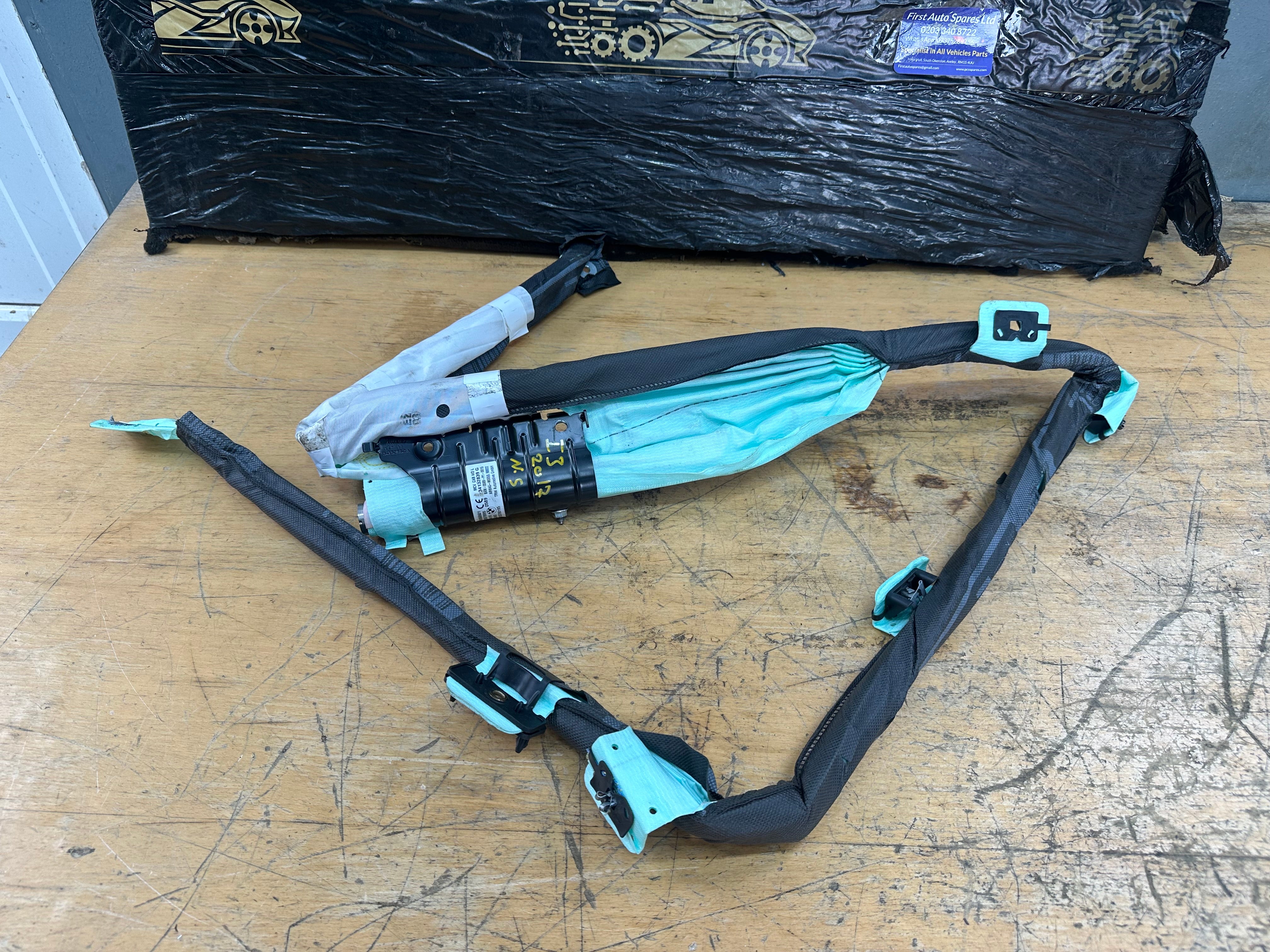 BMW i3 I01 2017 Electric Left Passenger Roof Curtain Airbag (84740650501) (34132839G)