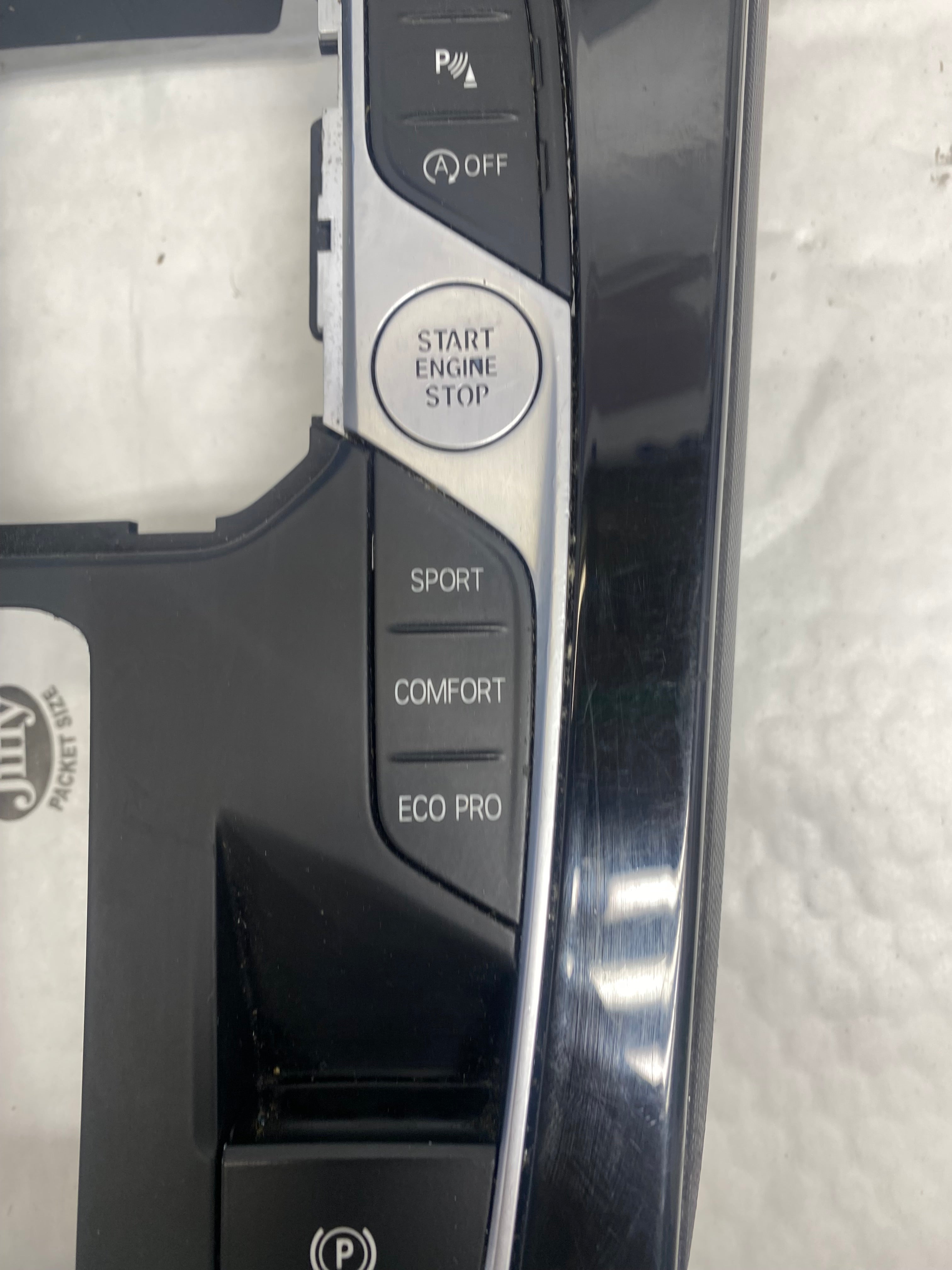BMW F40 Console Centre Trim With Buttons – 2019–2024