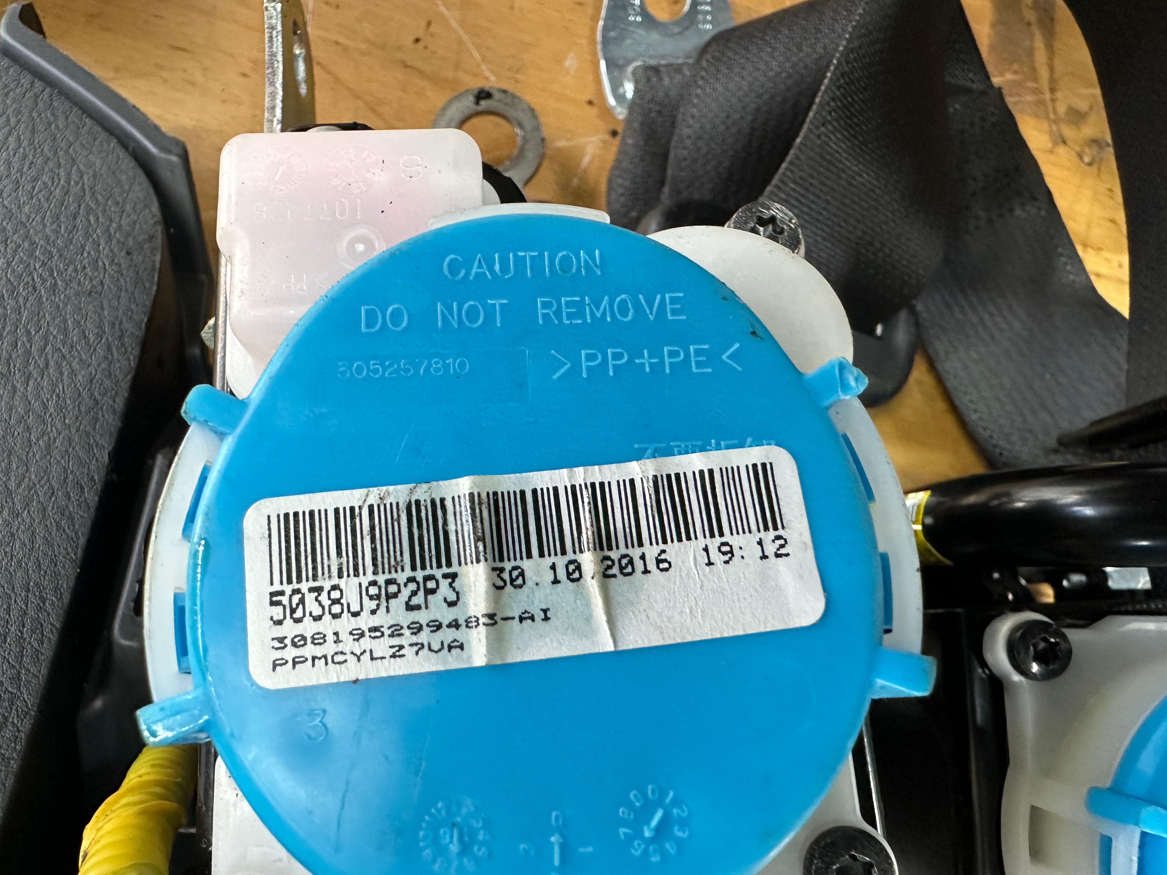 Toyota C-HR 2020 Complete Airbag Kit with Steering Wheel