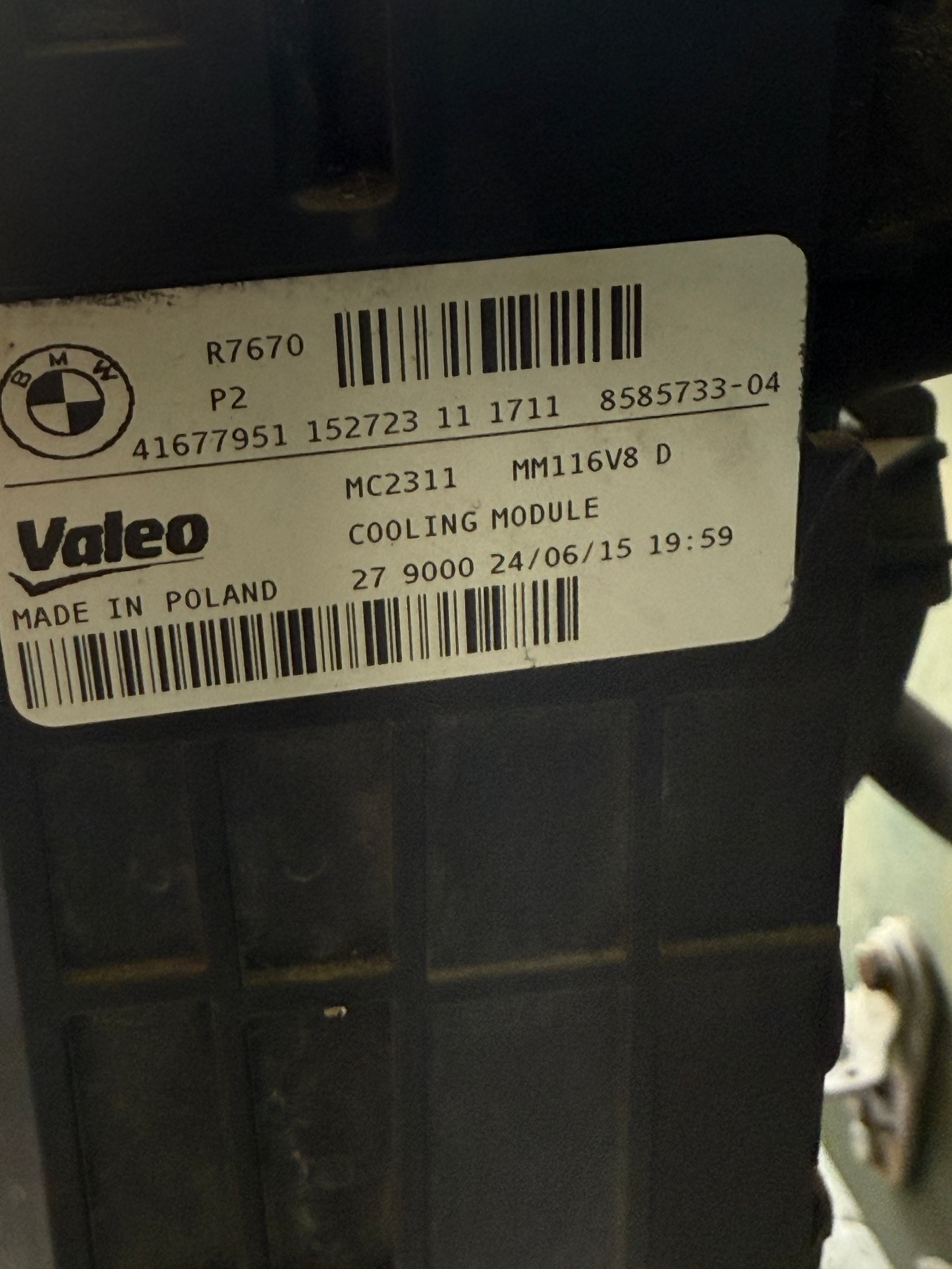 Ford Focus 2018–2021 Heater Climate Control Panel (JX7T-18C612-DD)