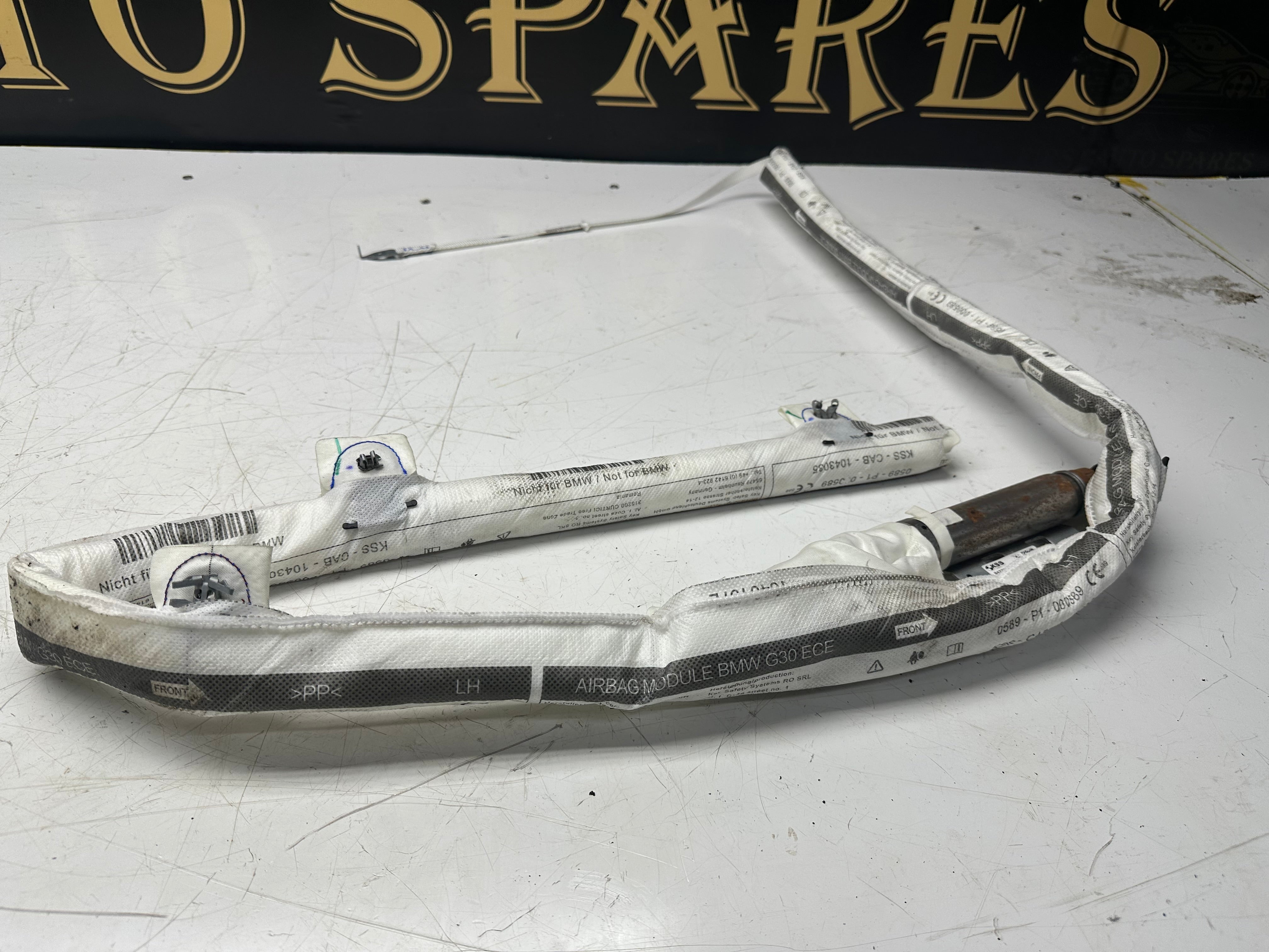 BMW 5 Series Roof Curtain Airbag Left (84737251710) (17B146106772) (0589-P1-000589)