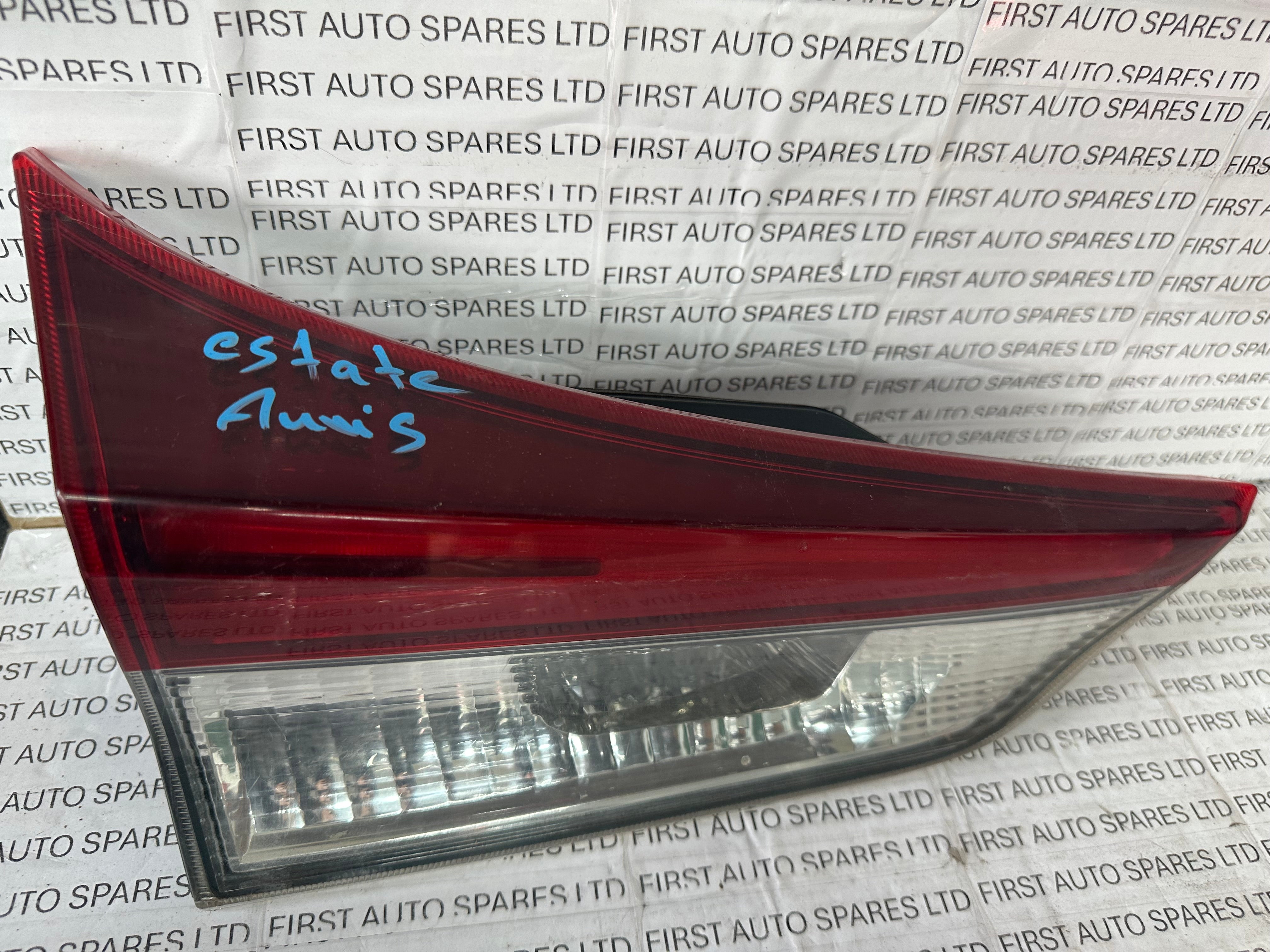 Toyota Auris 2016 Estate Left Rear Tail Light