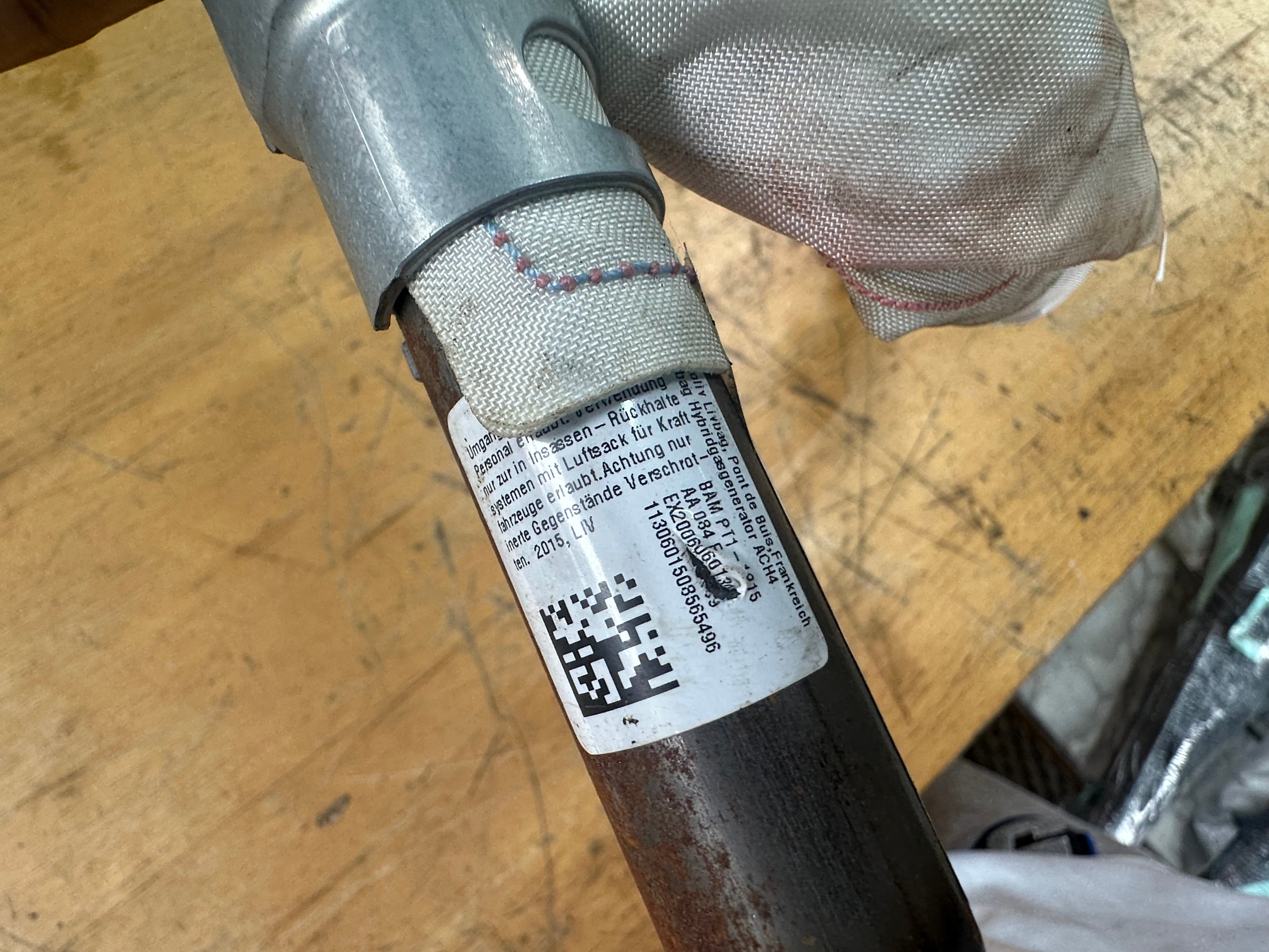 Toyota Yaris XP130 LH Left Passenger Safety Roof Curtain (BAM PT1-1615) (EX2006060139)