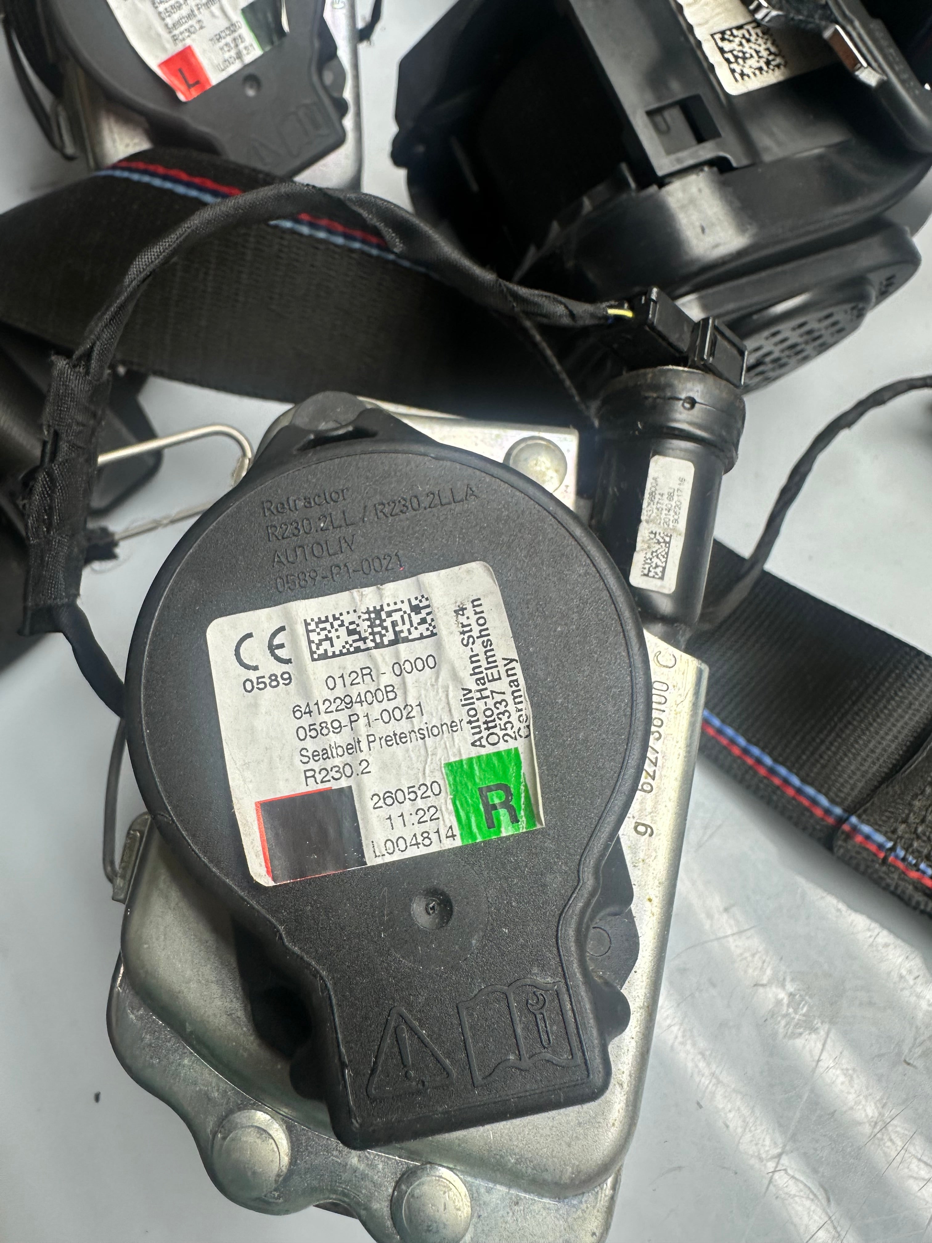BMW 1 Series F40 M Sport Seatbelt Set – 2019–Present