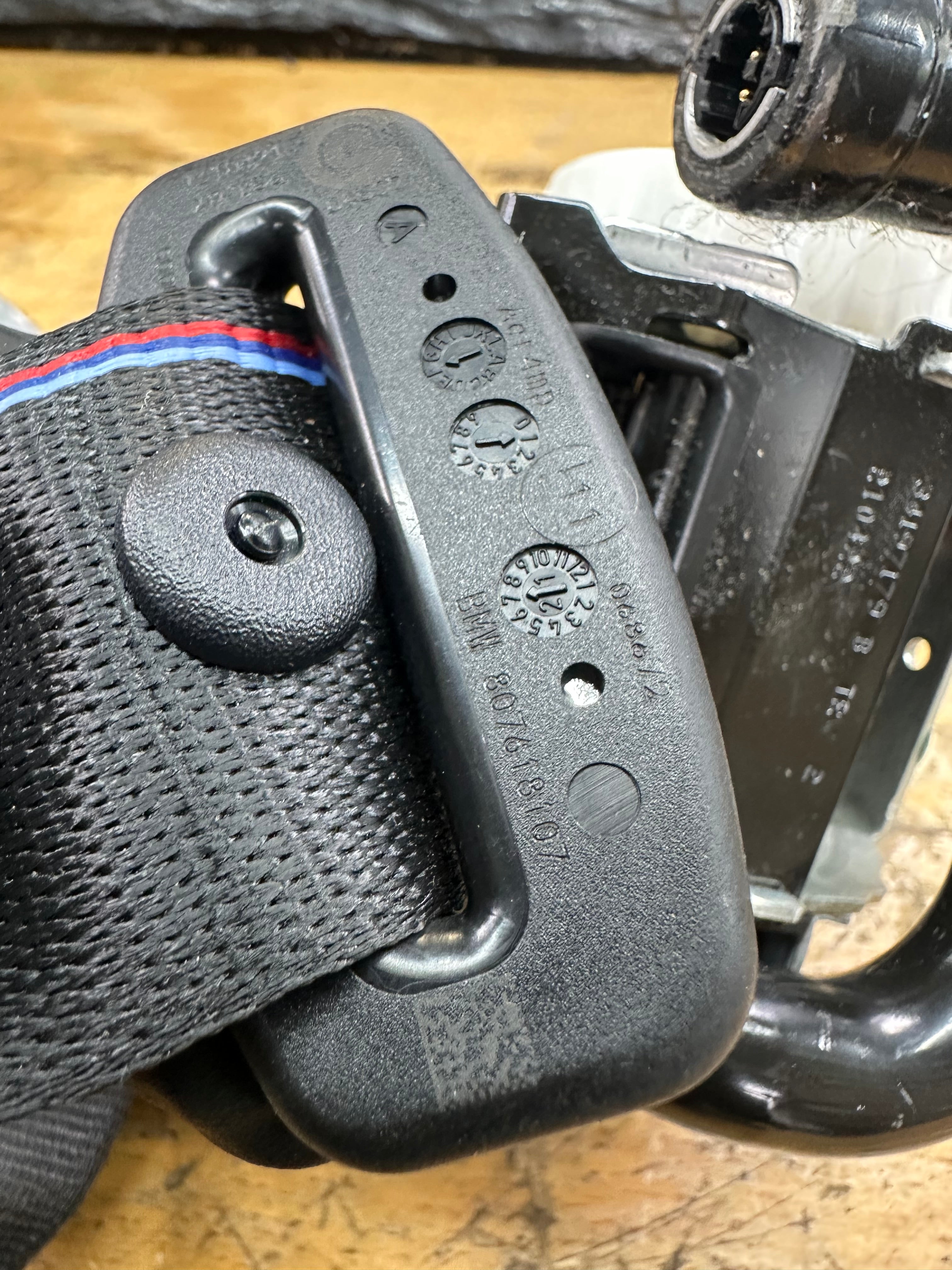 BMW X3M X4 G01 G02 F97 F98 Rear Left & Right Upper Seat Belts (34133470) (34133471)