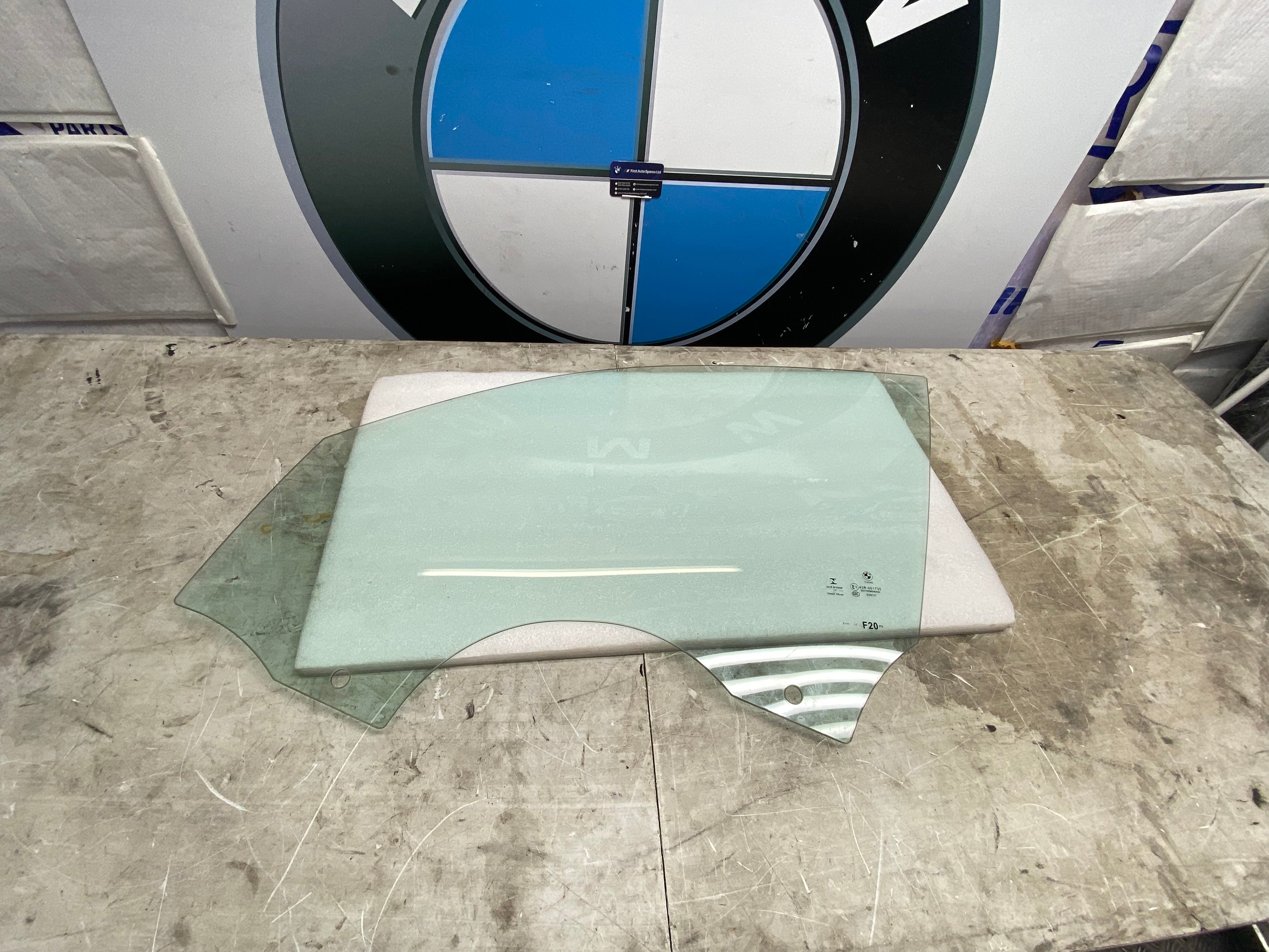 BMW 1 Series F20 Front Passenger Side Left Door Glass – 2011–2019
