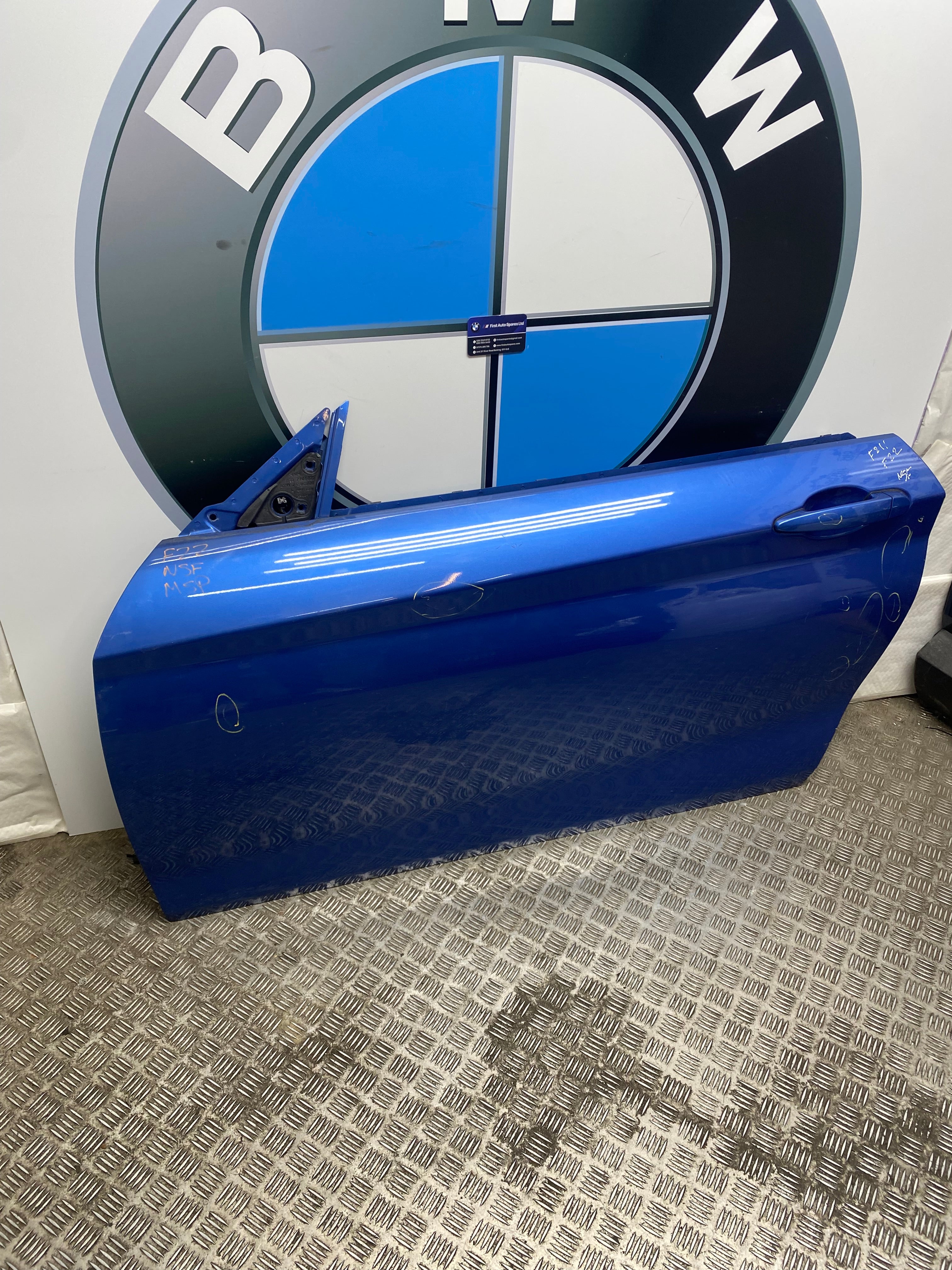 BMW 2 Series F22 Front Passenger Side Door Shell – 2013–2020