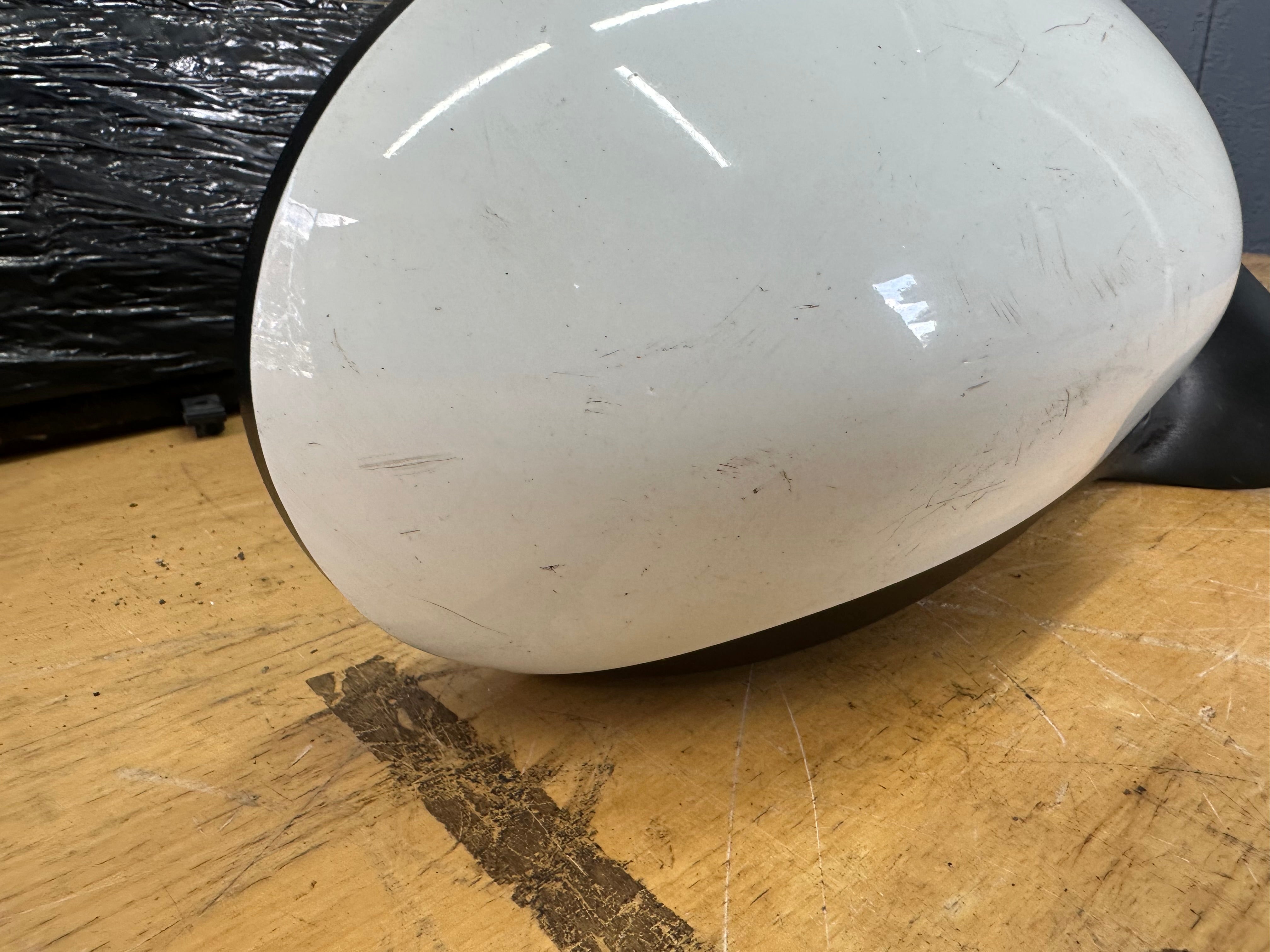 Nissan Juke F15 2010-2019 Right Driver’s Wing Mirror in White (Z33301) (023362)