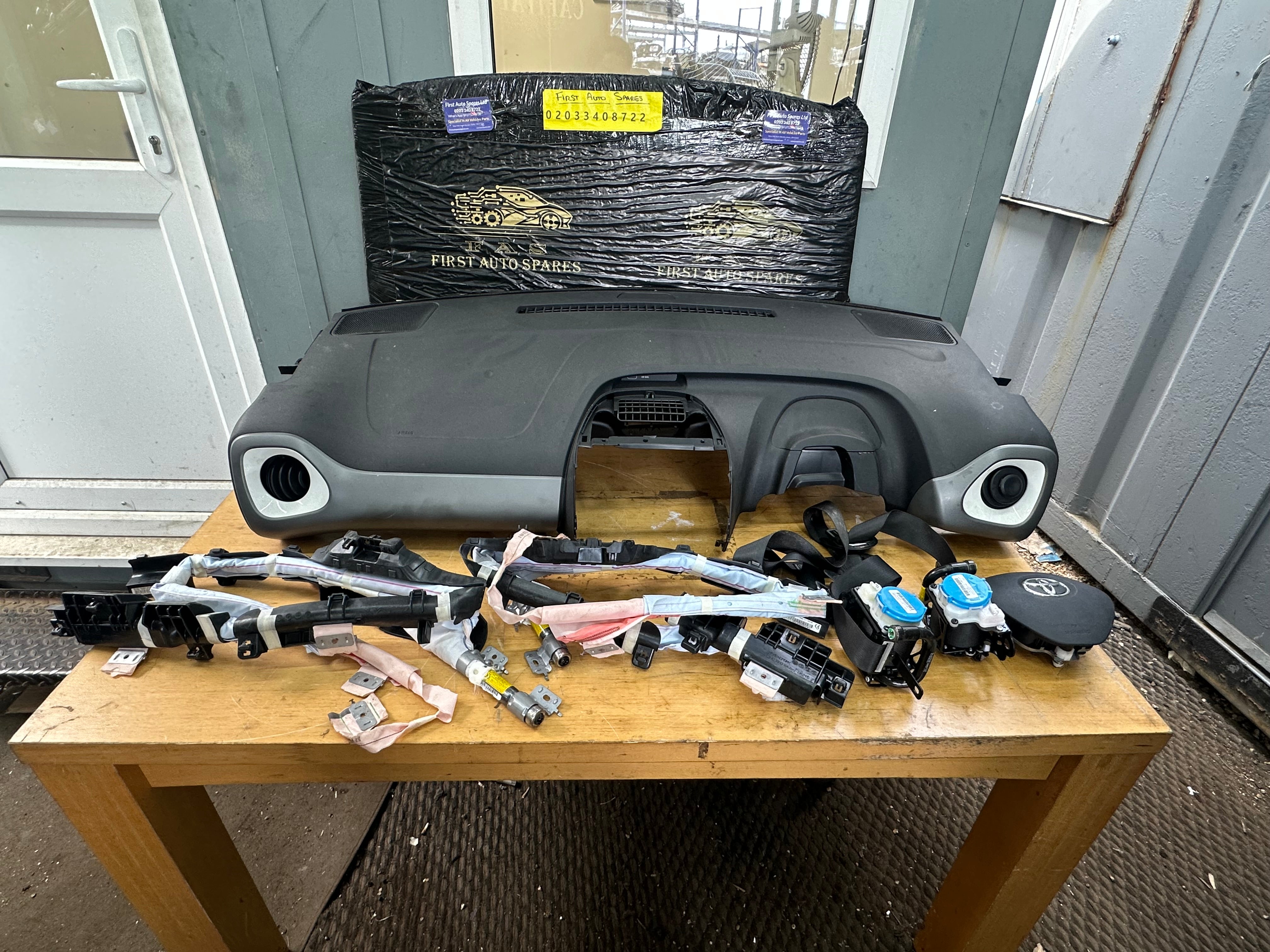 Toyota Aygo 2021 Dashboard with Airbag Kit