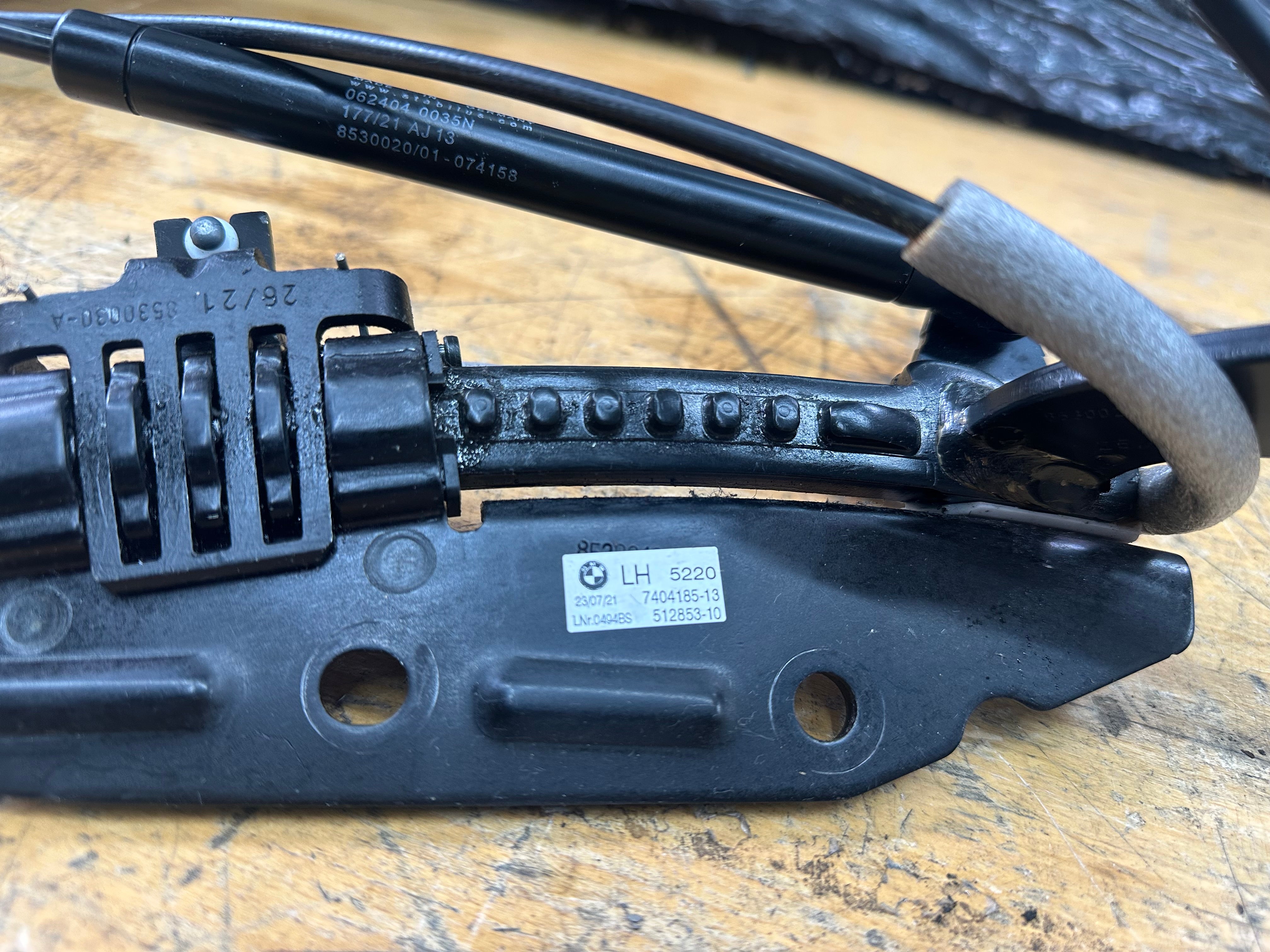 BMW X3 F97 2021 M Rear Left Side Control Mechanism (7404185) (7404185-13)