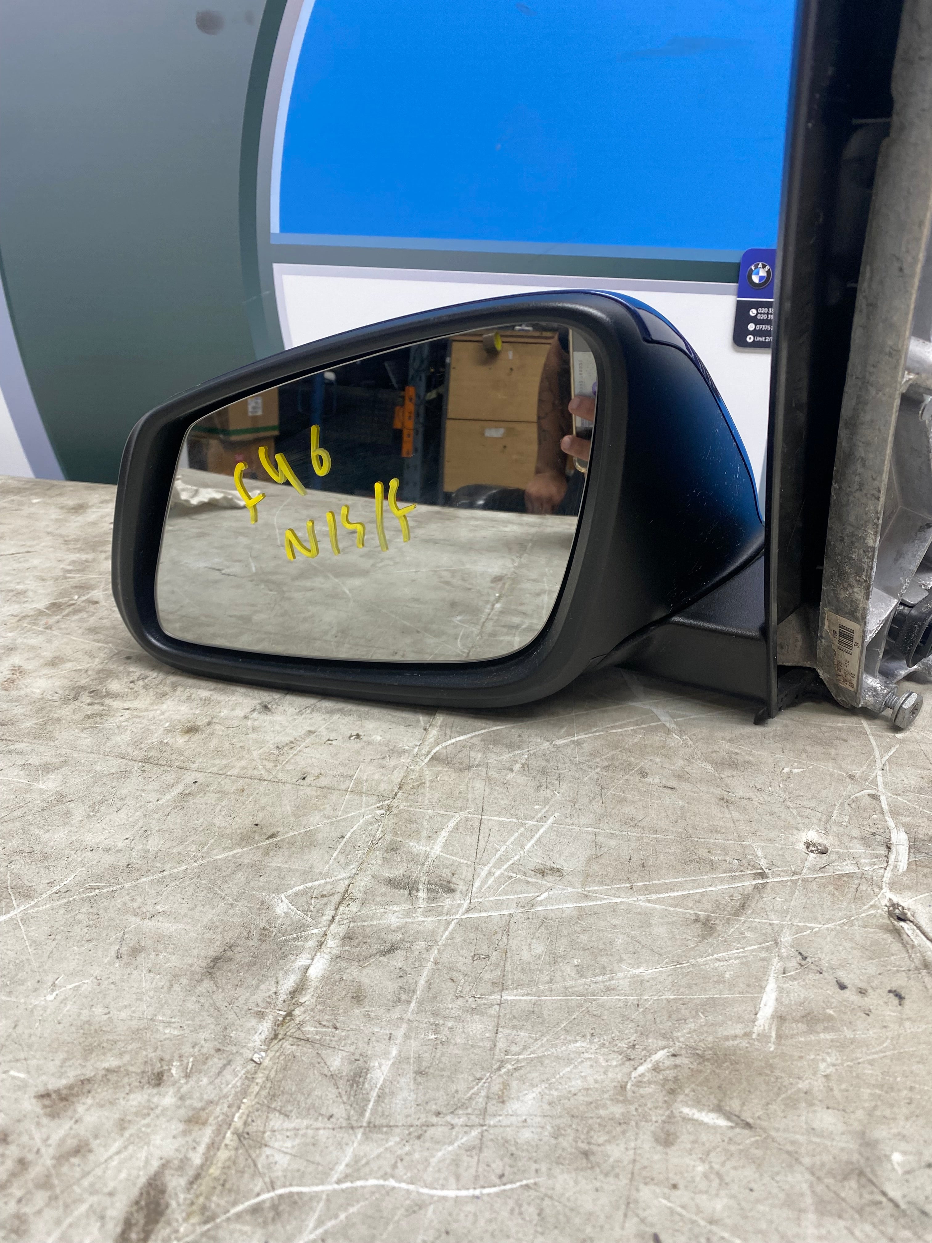 BMW 2 Series F46 Passenger Side Wing Mirror – 2015–2022