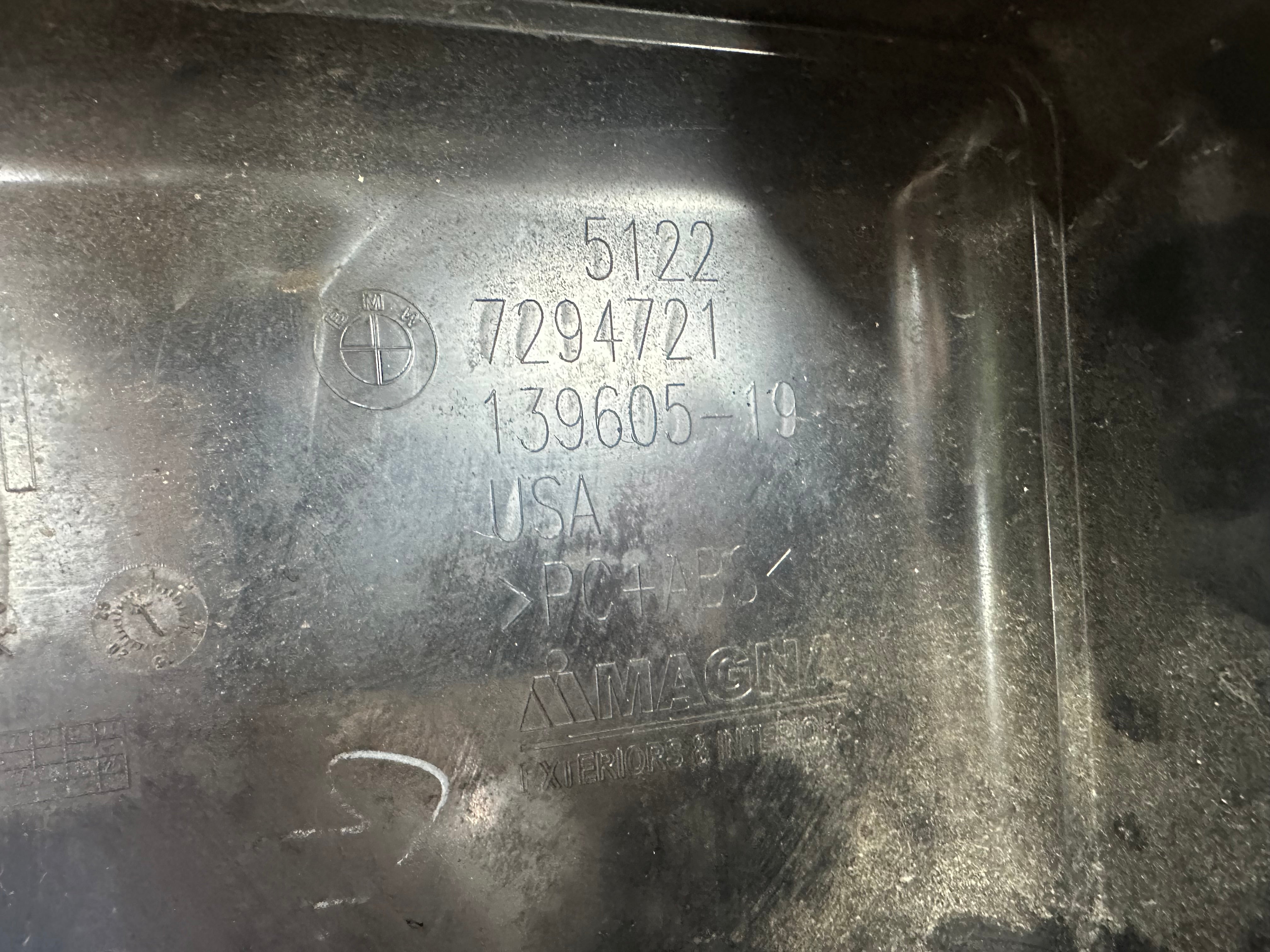 BMW X5 Series F15 Rear Bumper Bracket Left Side LH (7294721)