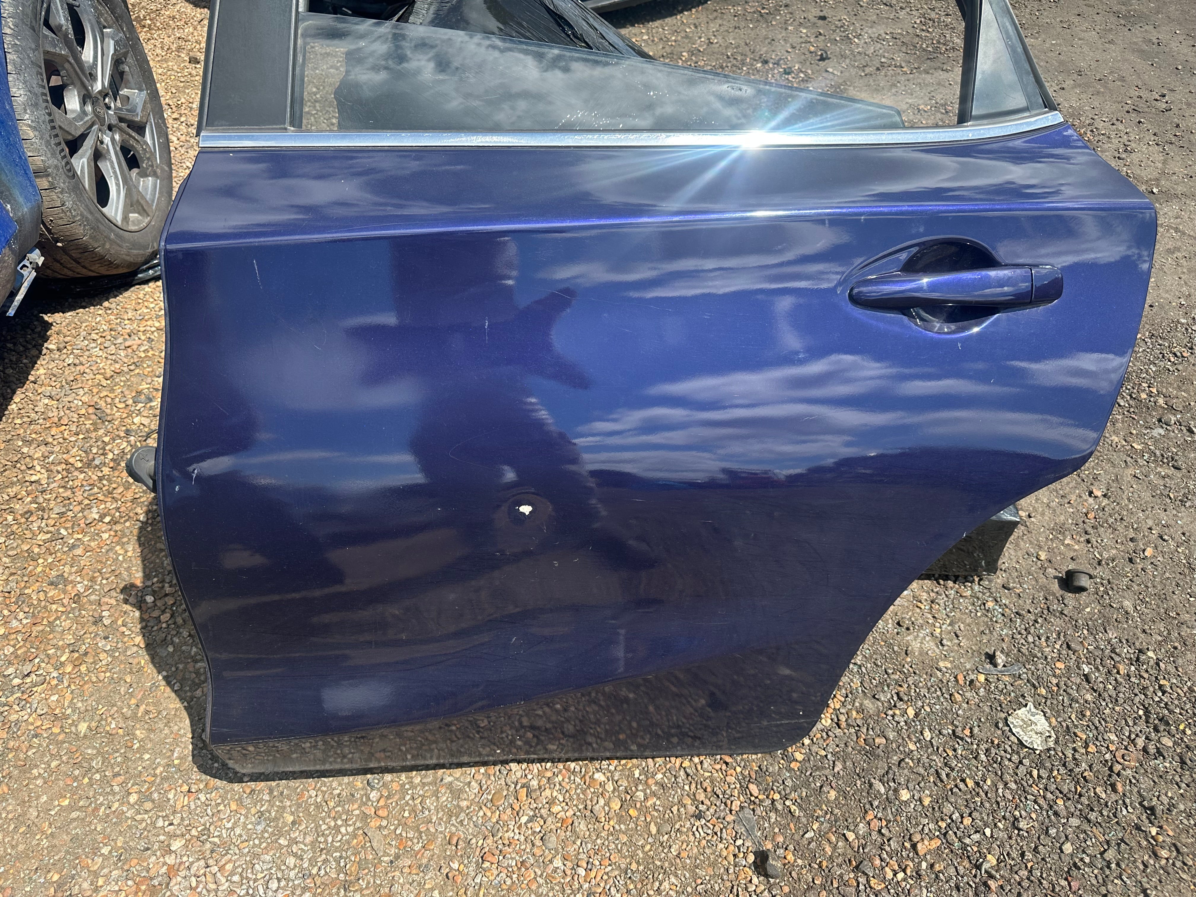 Nissan Pulsar 2014–2018 N/S/R Left Rear Door – Colour Code: RBR (Blue)