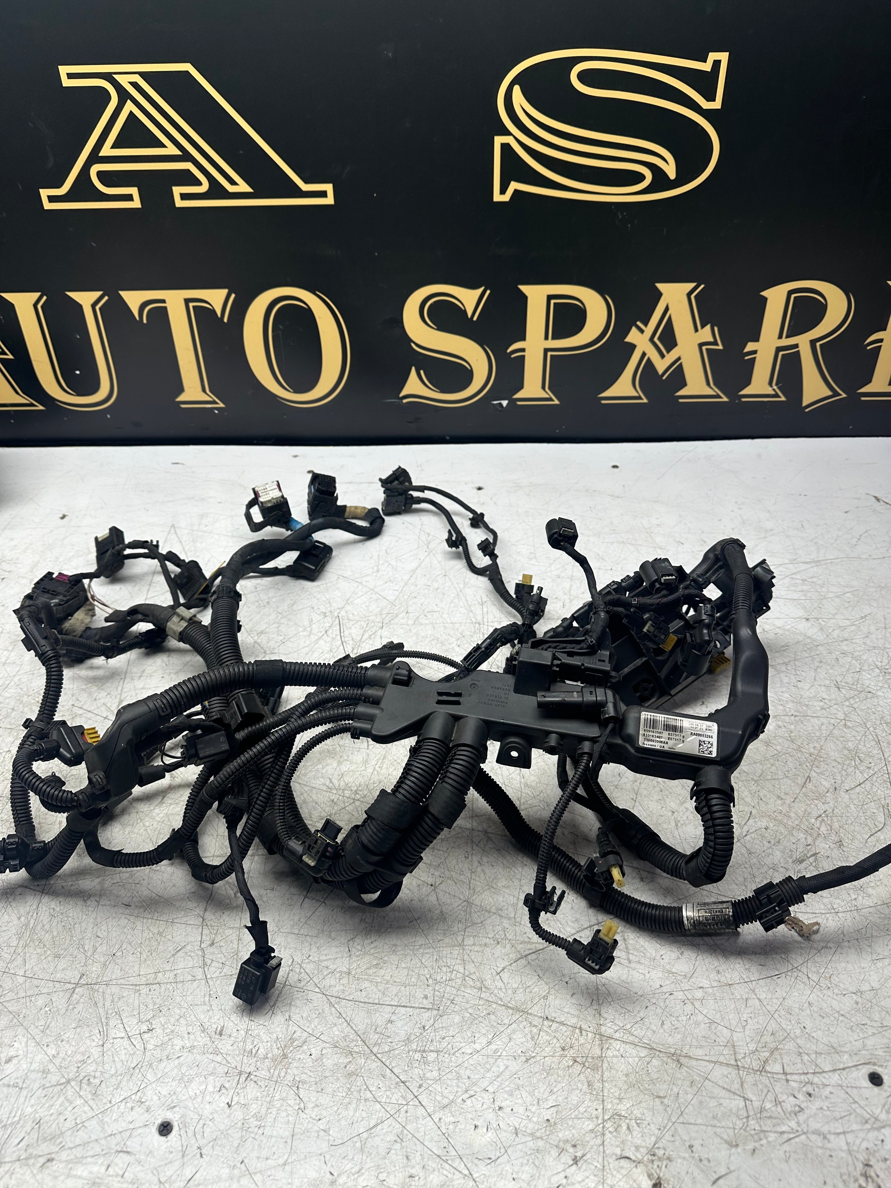 BMW 5 G30 G31 G38 2019 engine installation wiring loom 859163507