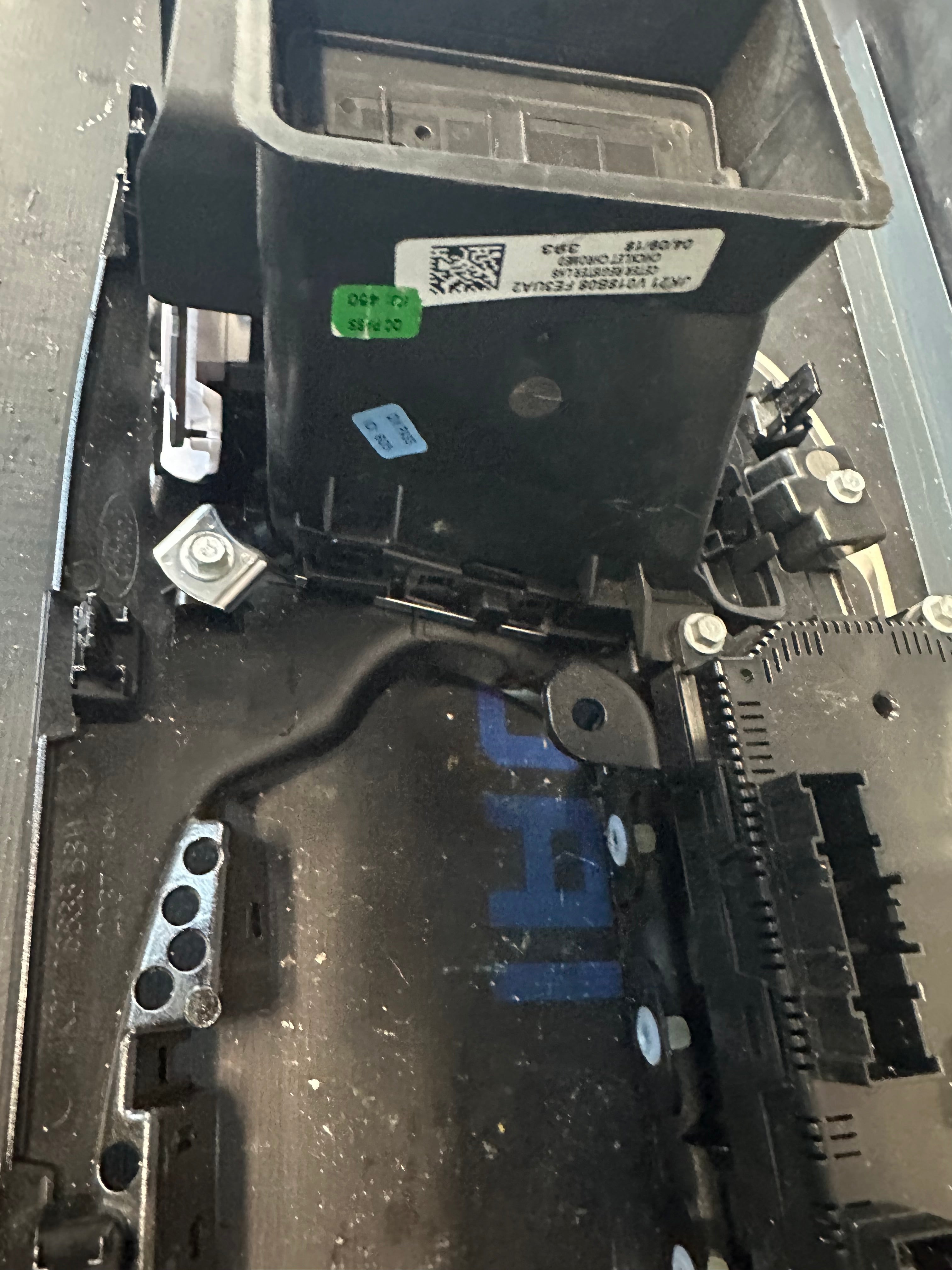 Ford Transit Custom 2022 Climate Control Switch Panel (JK2118835BBW)