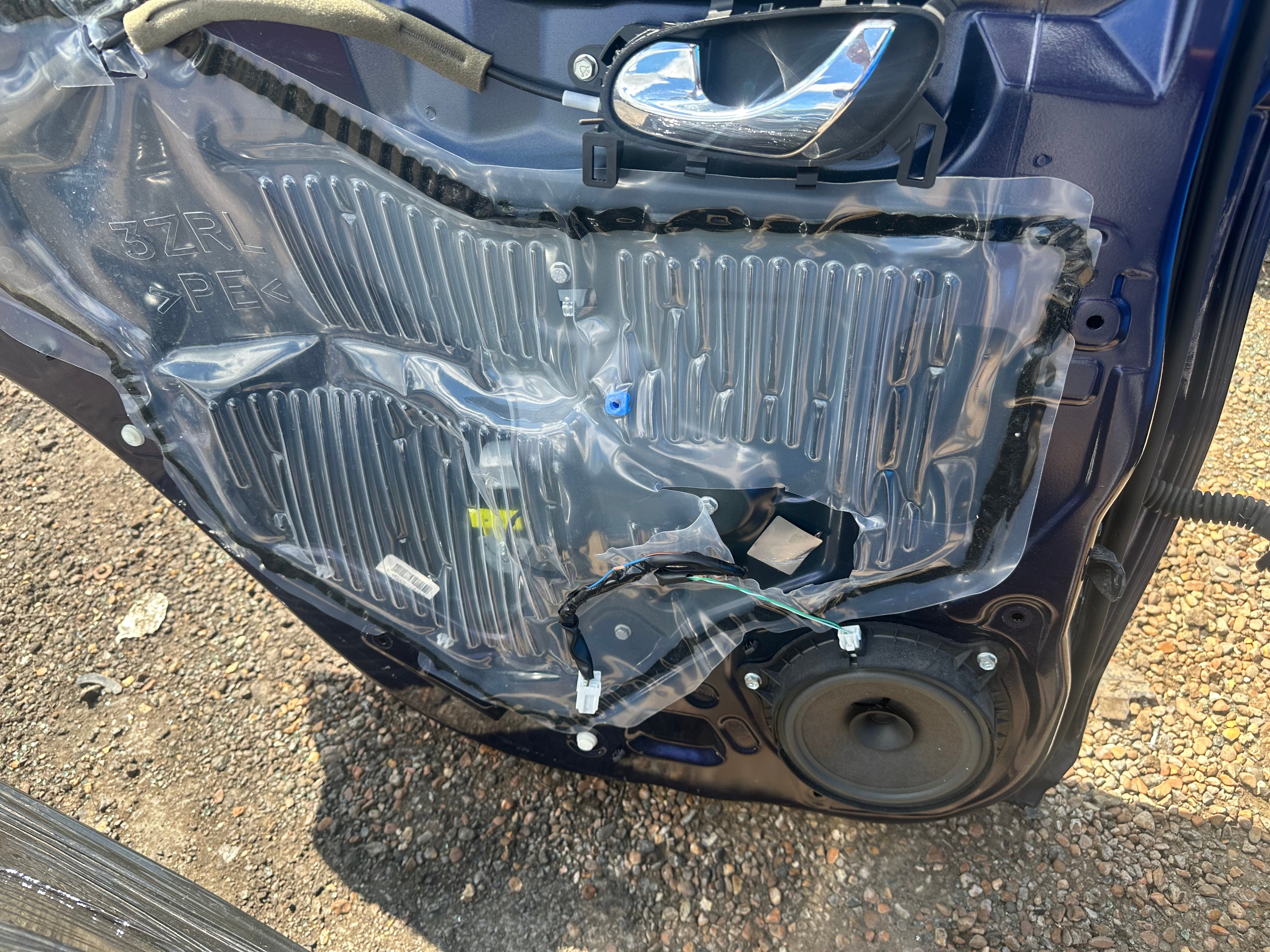 Nissan Pulsar 2014–2018 N/S/R Left Rear Door – Colour Code: RBR (Blue)