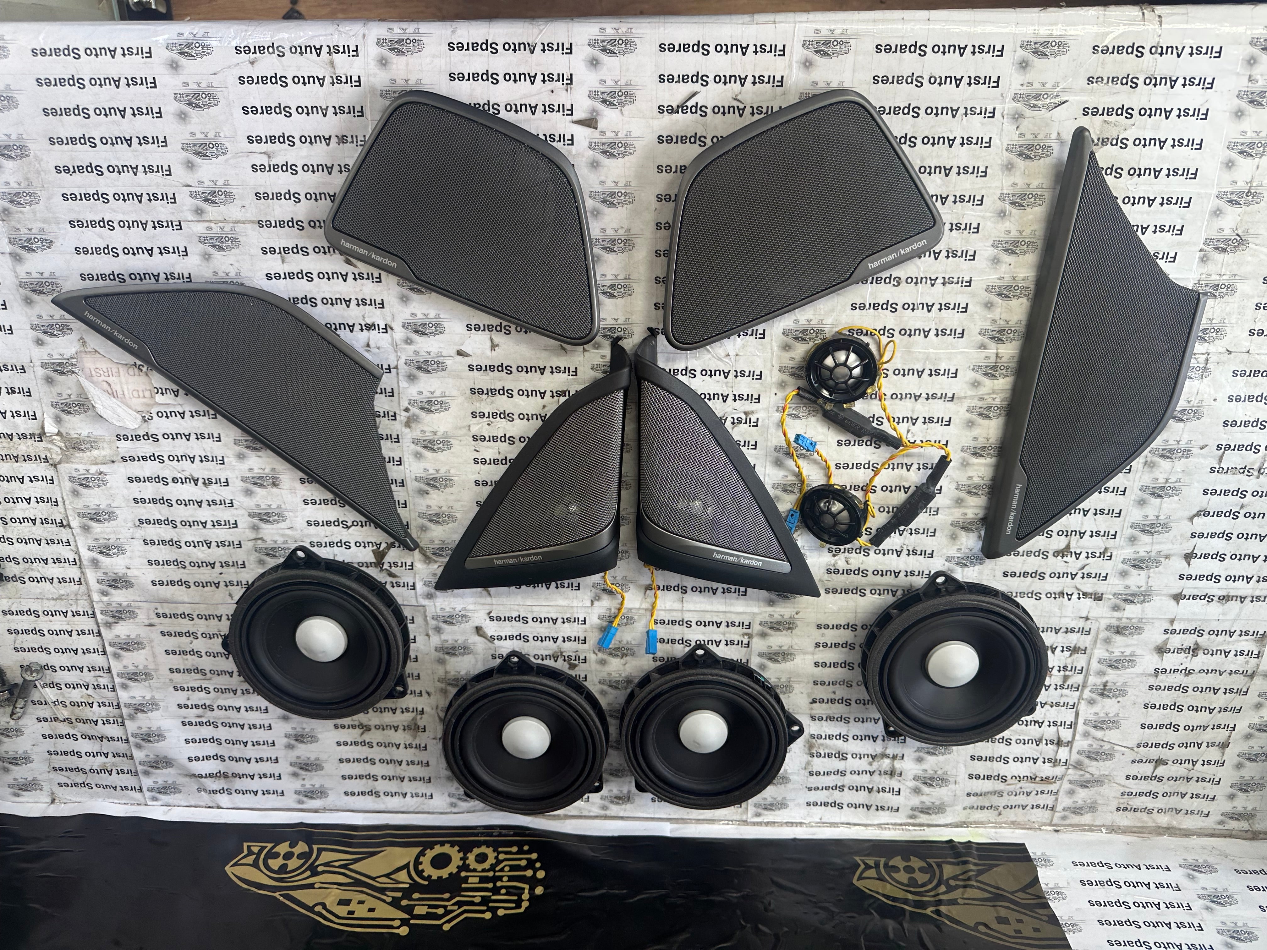 BMW 5 Series G30 G31 Harman Kardon Speakers Set – Front & Rear