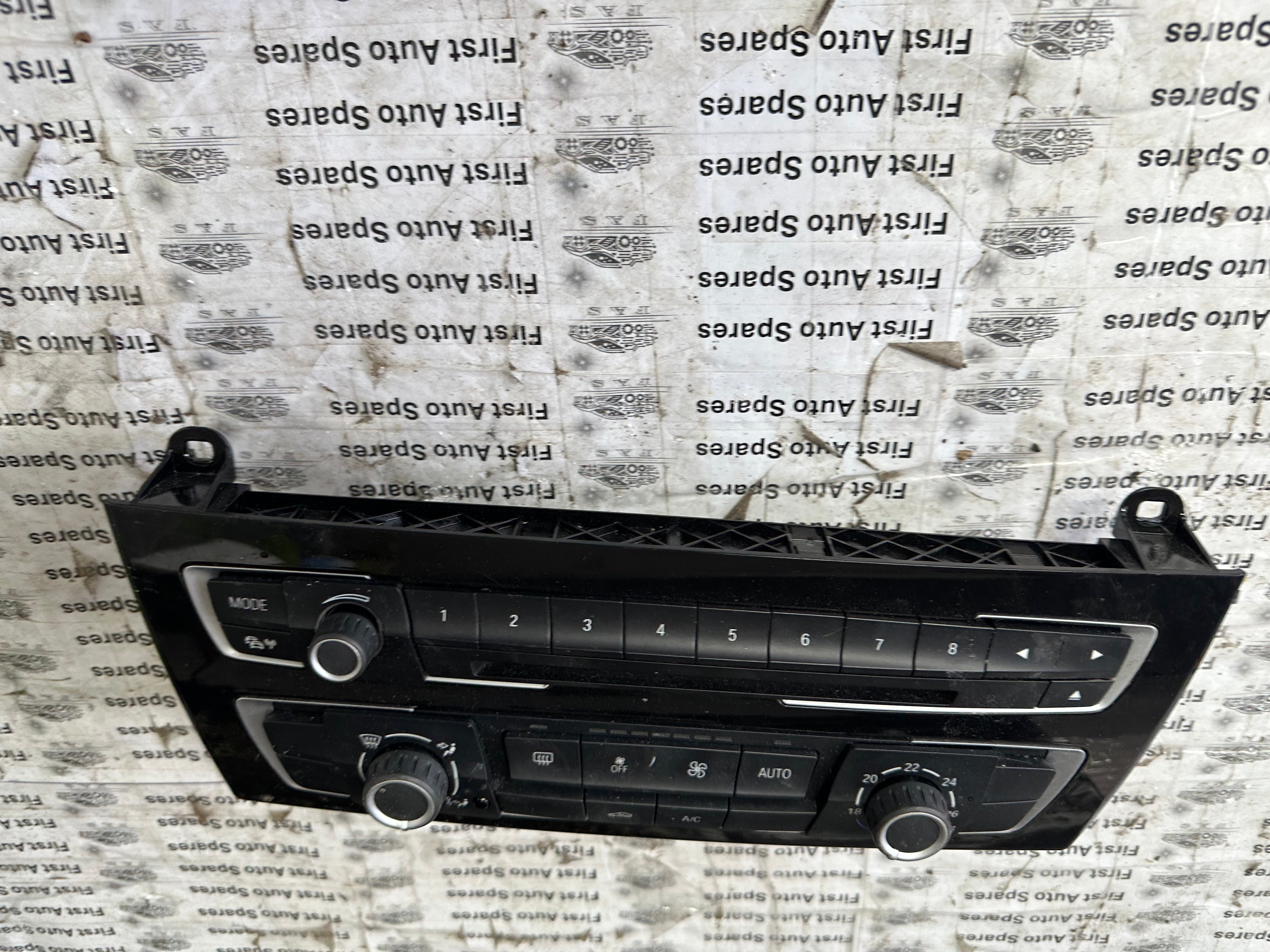 BMW 1 Series F20 F21 LCI A/C Climate Control Panel (9338772)